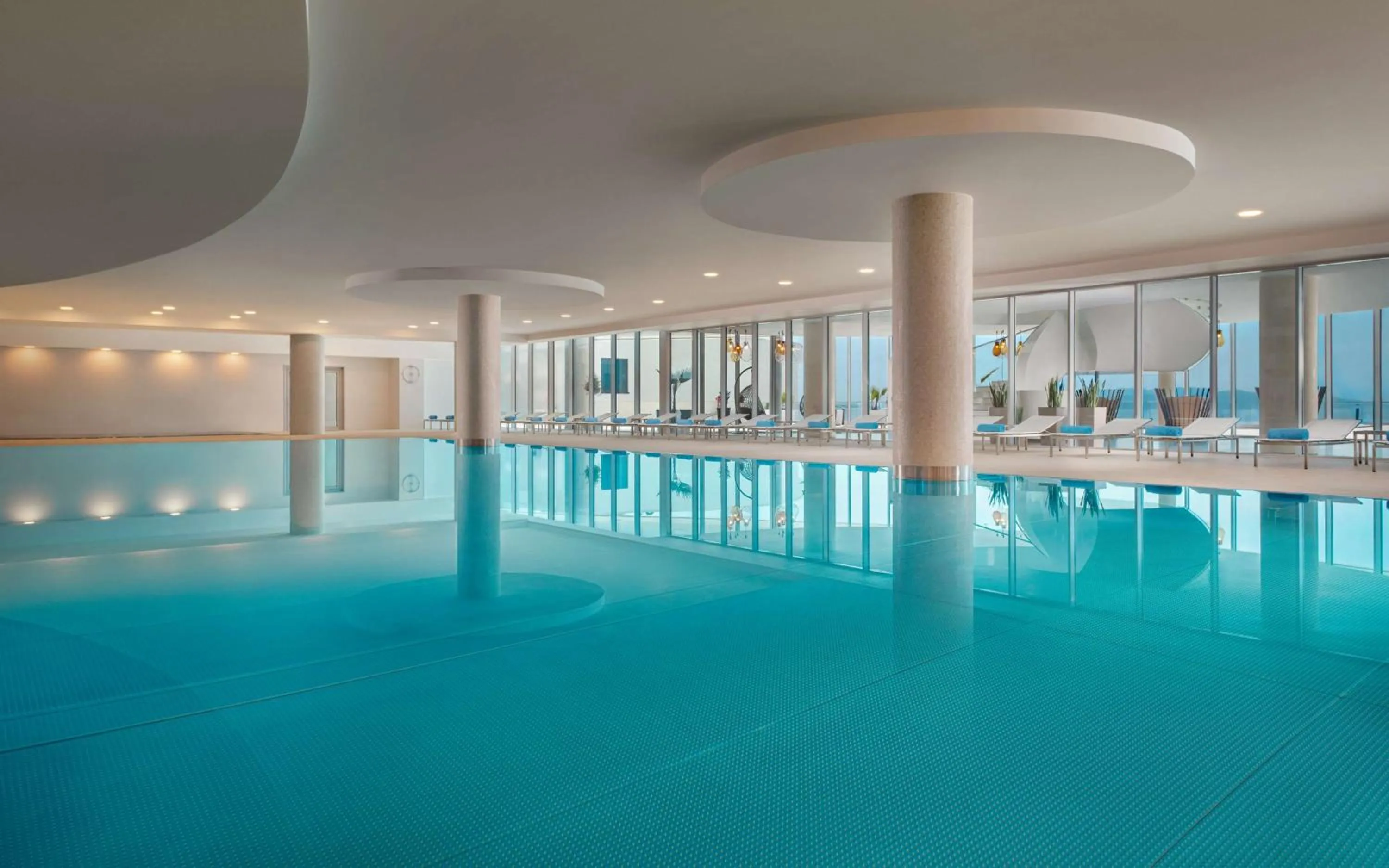 Pool view in Hilton Rijeka Costabella Beach Resort And Spa