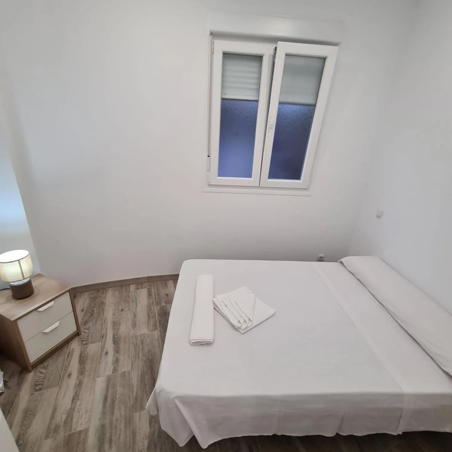 Bed in Hostal Las Fronteras