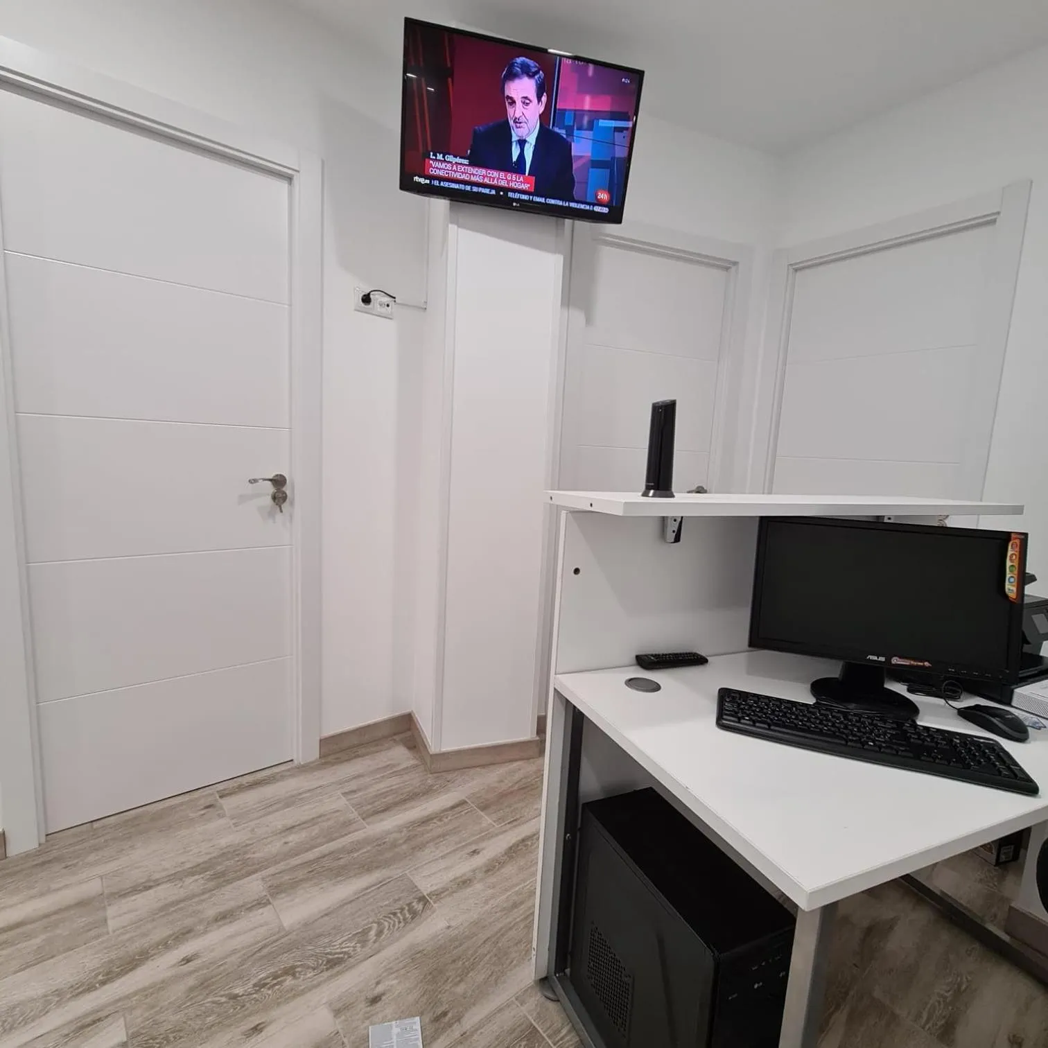 Lobby or reception in Hostal Las Fronteras