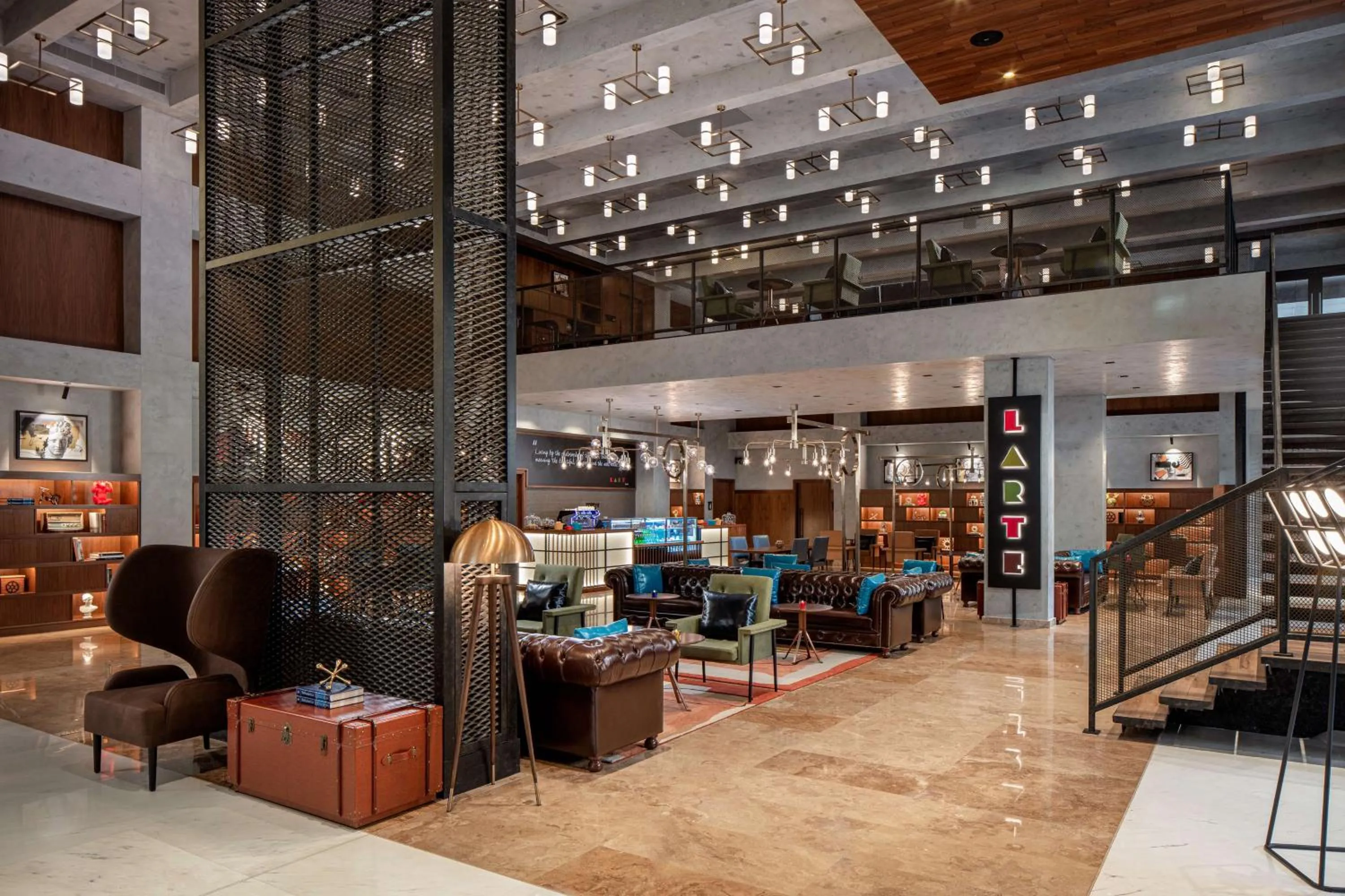 Lobby or reception in DoubleTree by Hilton Dubai M Square Hotel & Residences