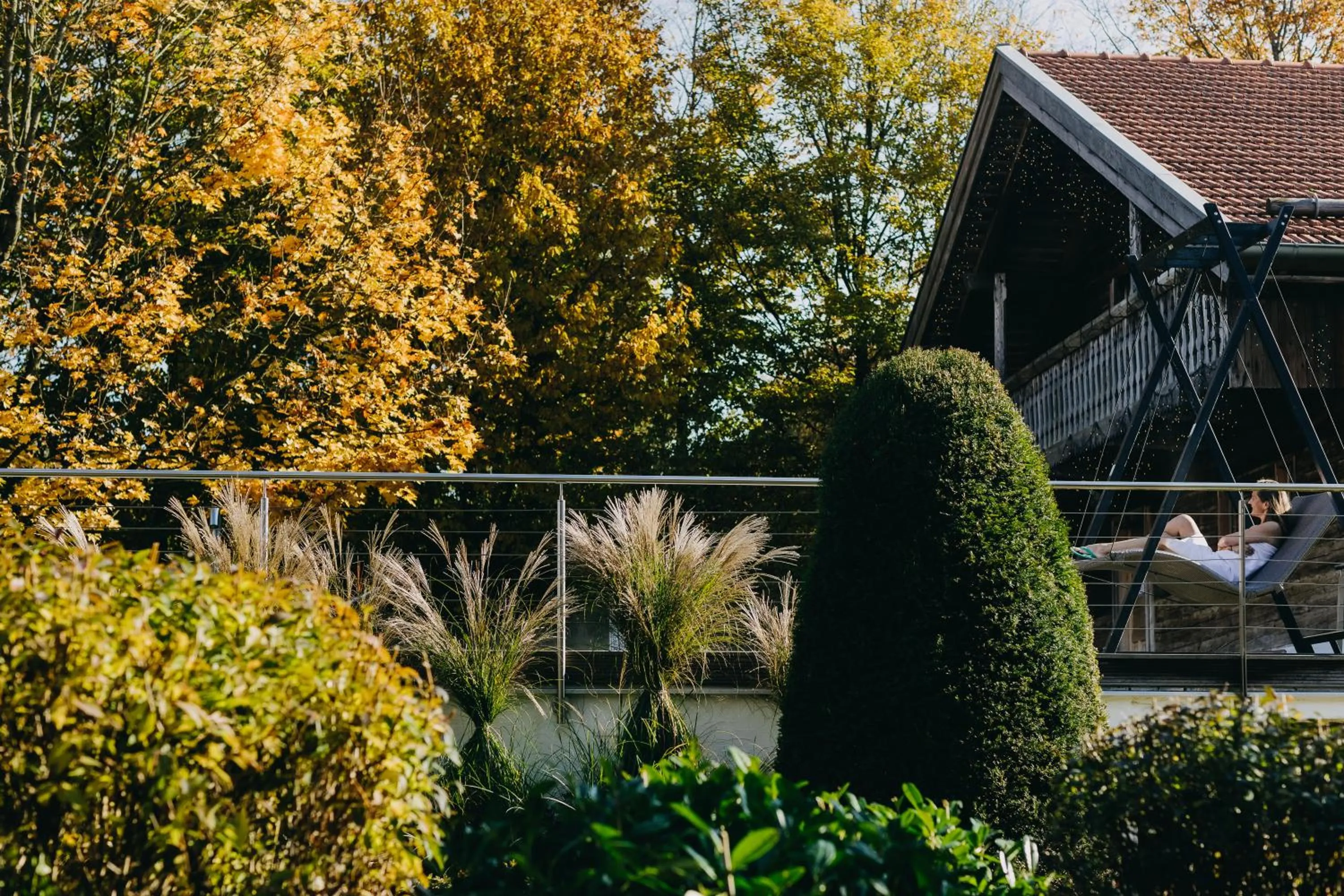 Garden in Hotel Drei Quellen Therme