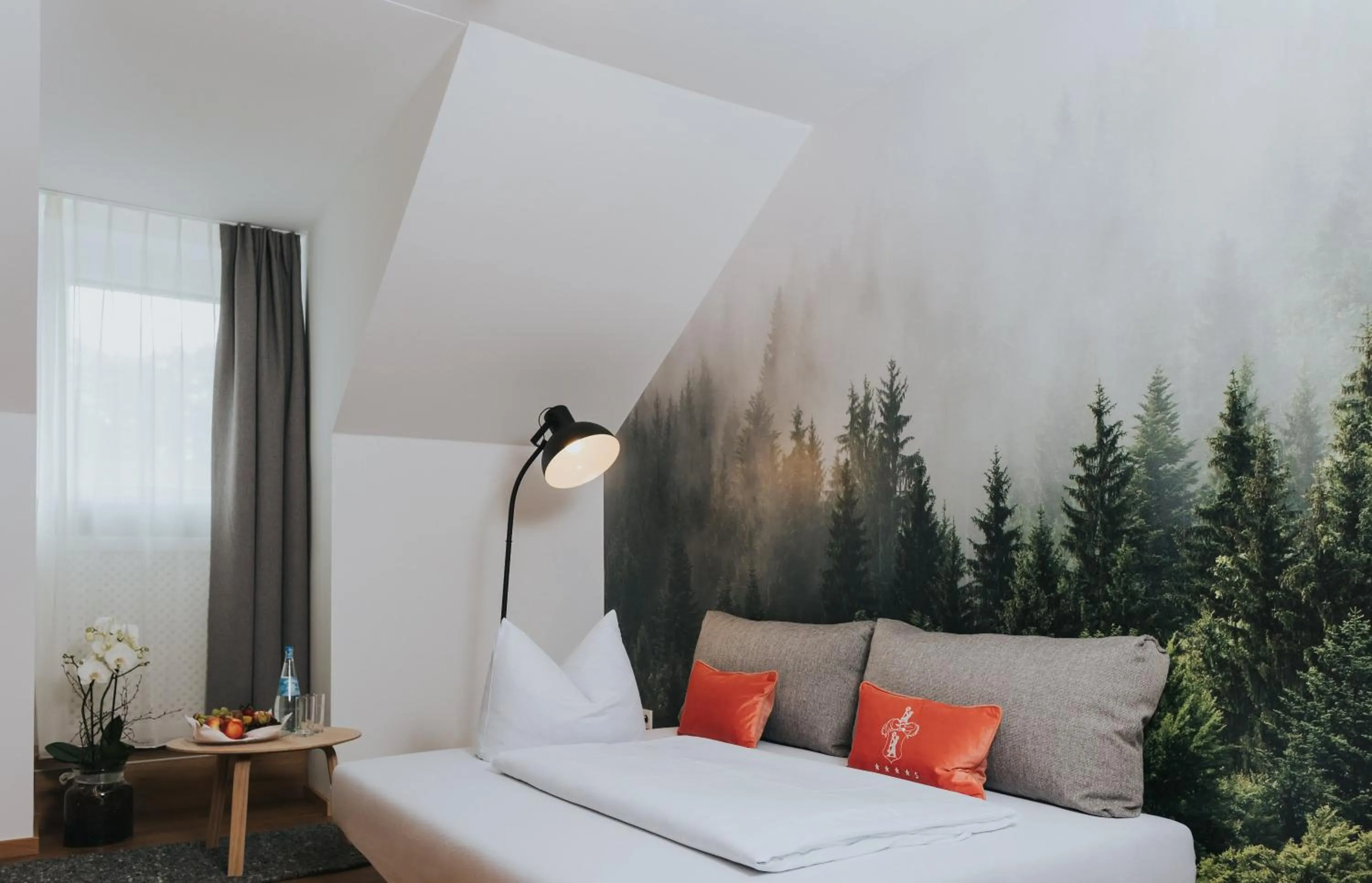 Living room, Bed in Hotel Drei Quellen Therme