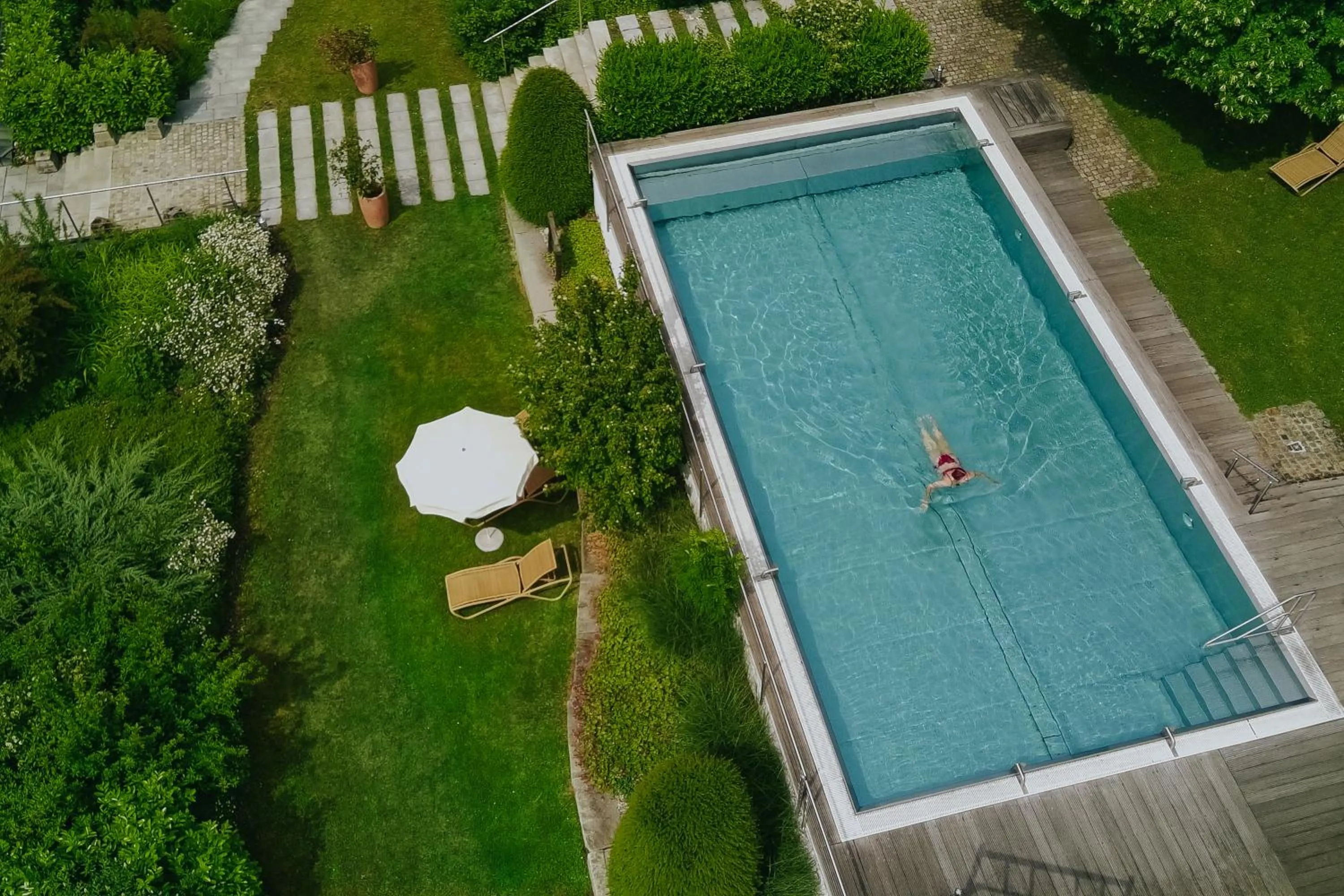 Swimming pool in Hotel Drei Quellen Therme