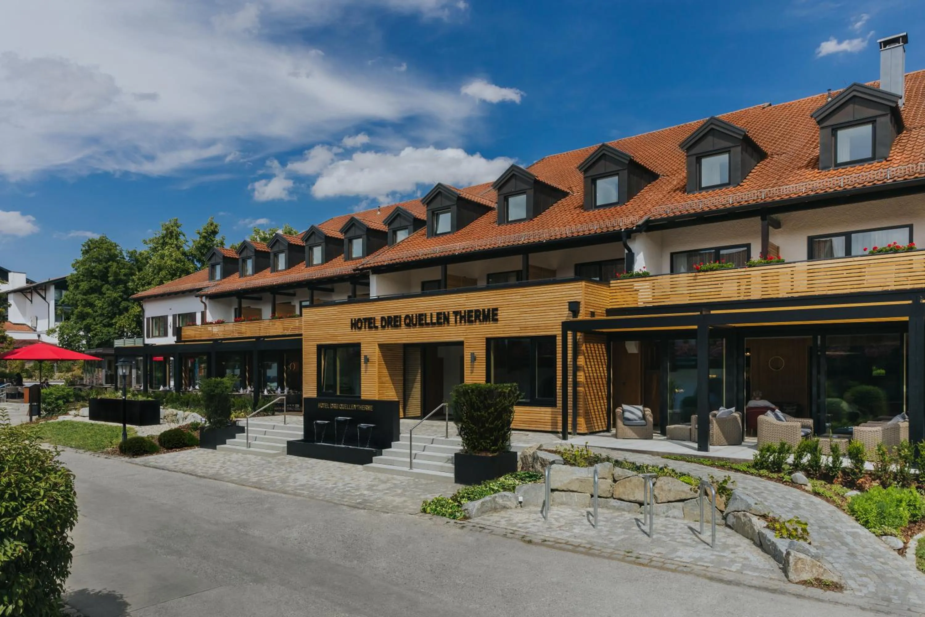 Property building in Hotel Drei Quellen Therme