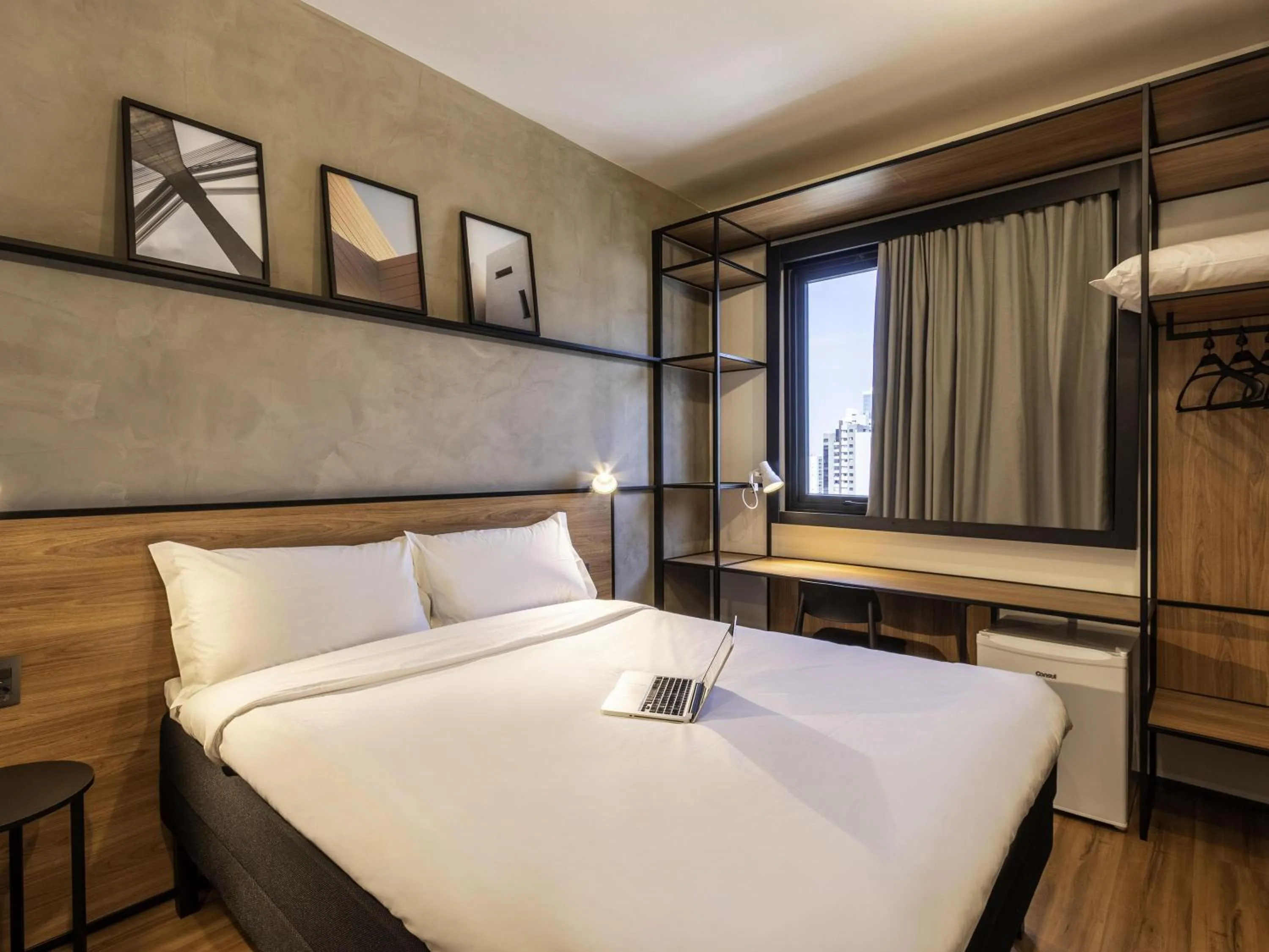 Bedroom, Bed in ibis Ponta Grossa