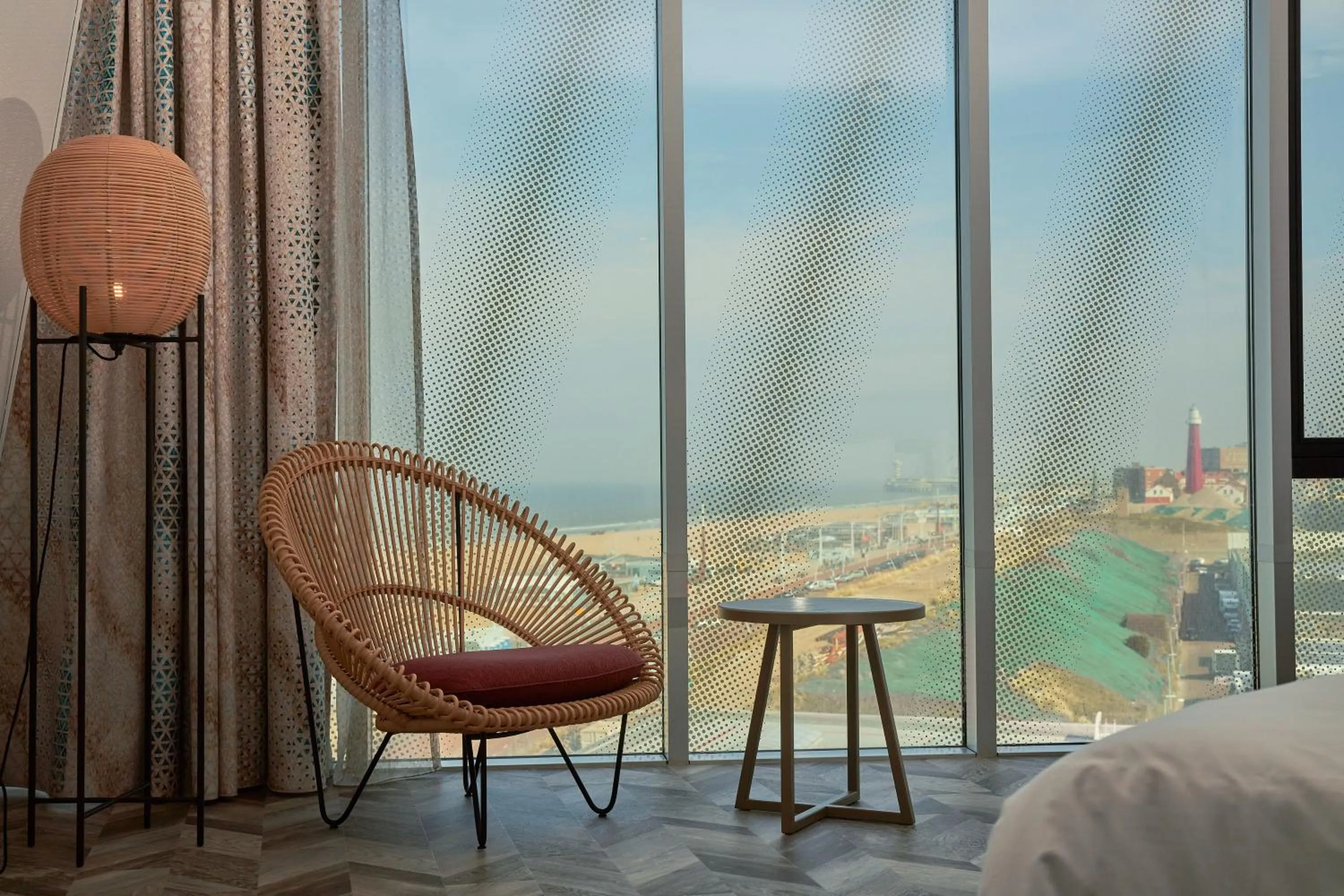 Sea view in Inntel Hotels Den Haag Marina Beach