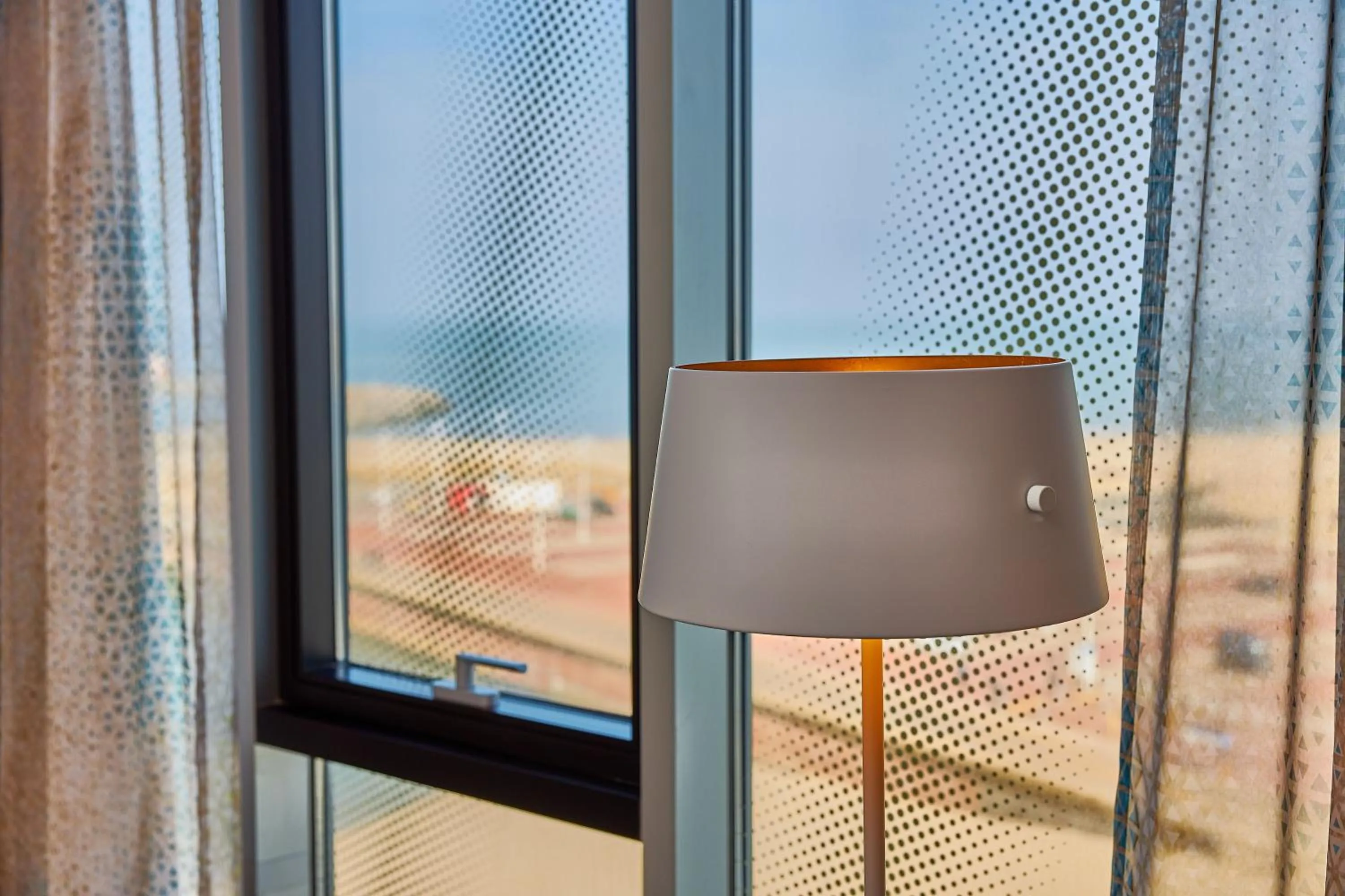 Sea view in Inntel Hotels Den Haag Marina Beach