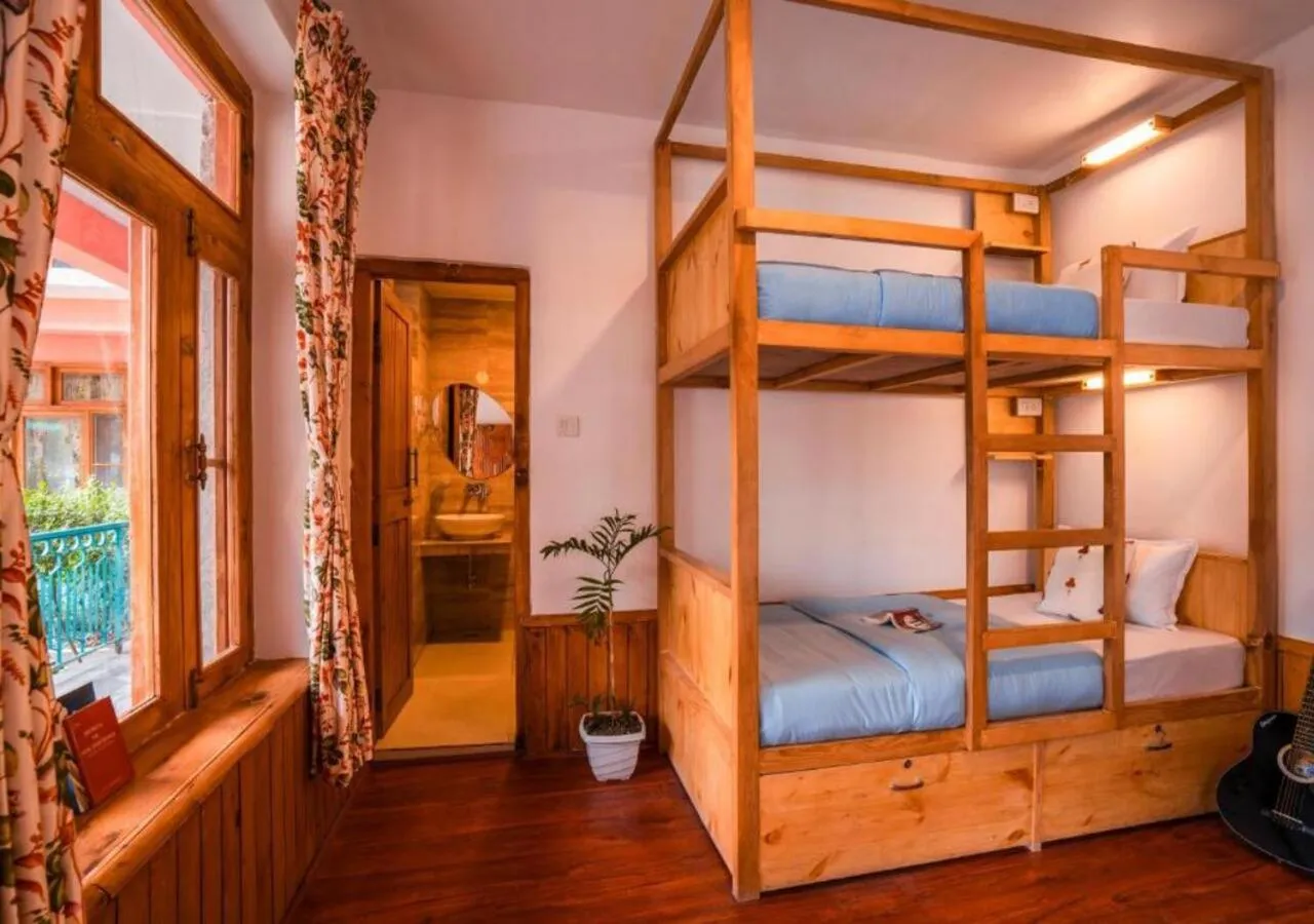 bunk bed, Bed in Zen Manali by Keekoo Stays