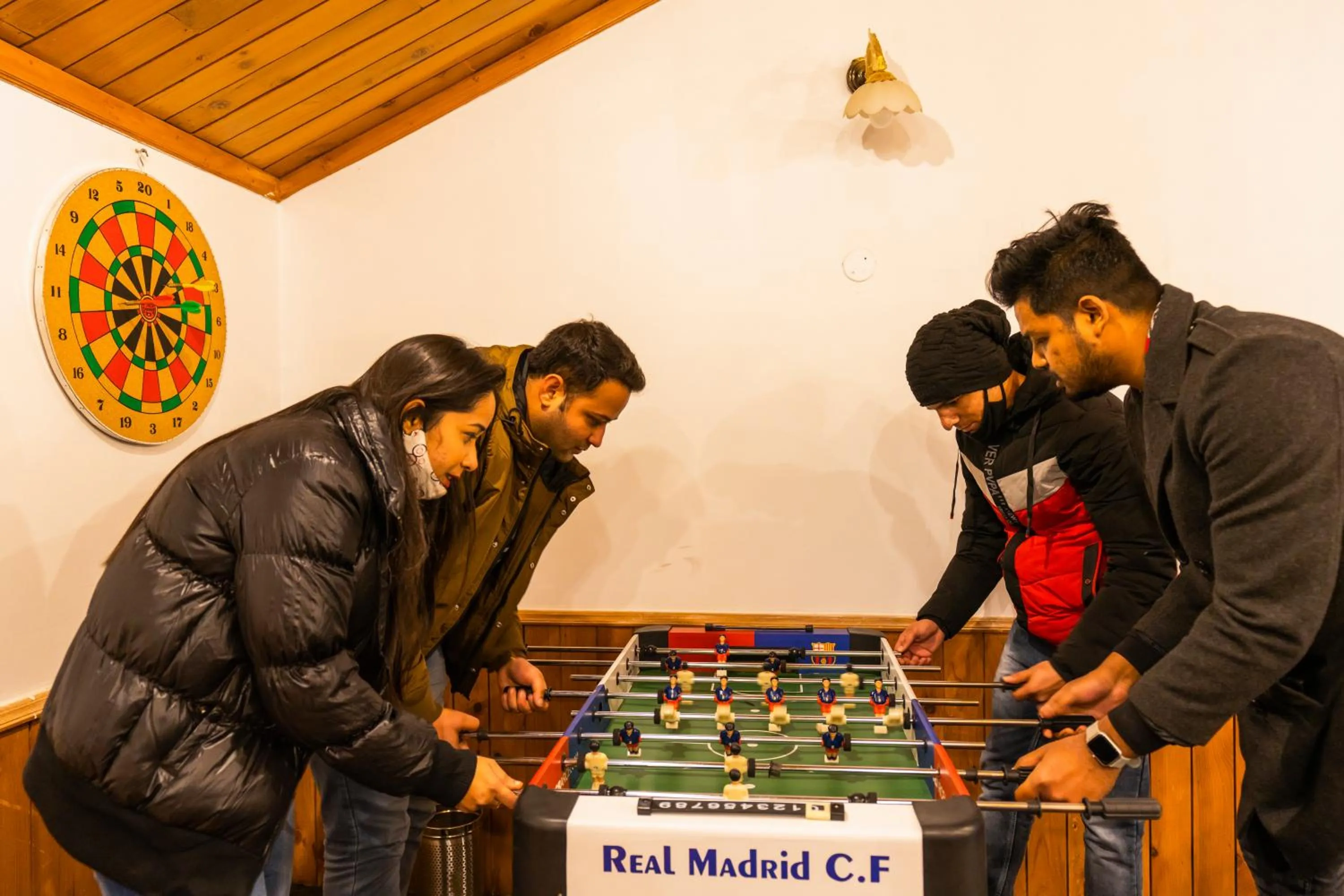 Game Room in Zen Manali by Keekoo Stays