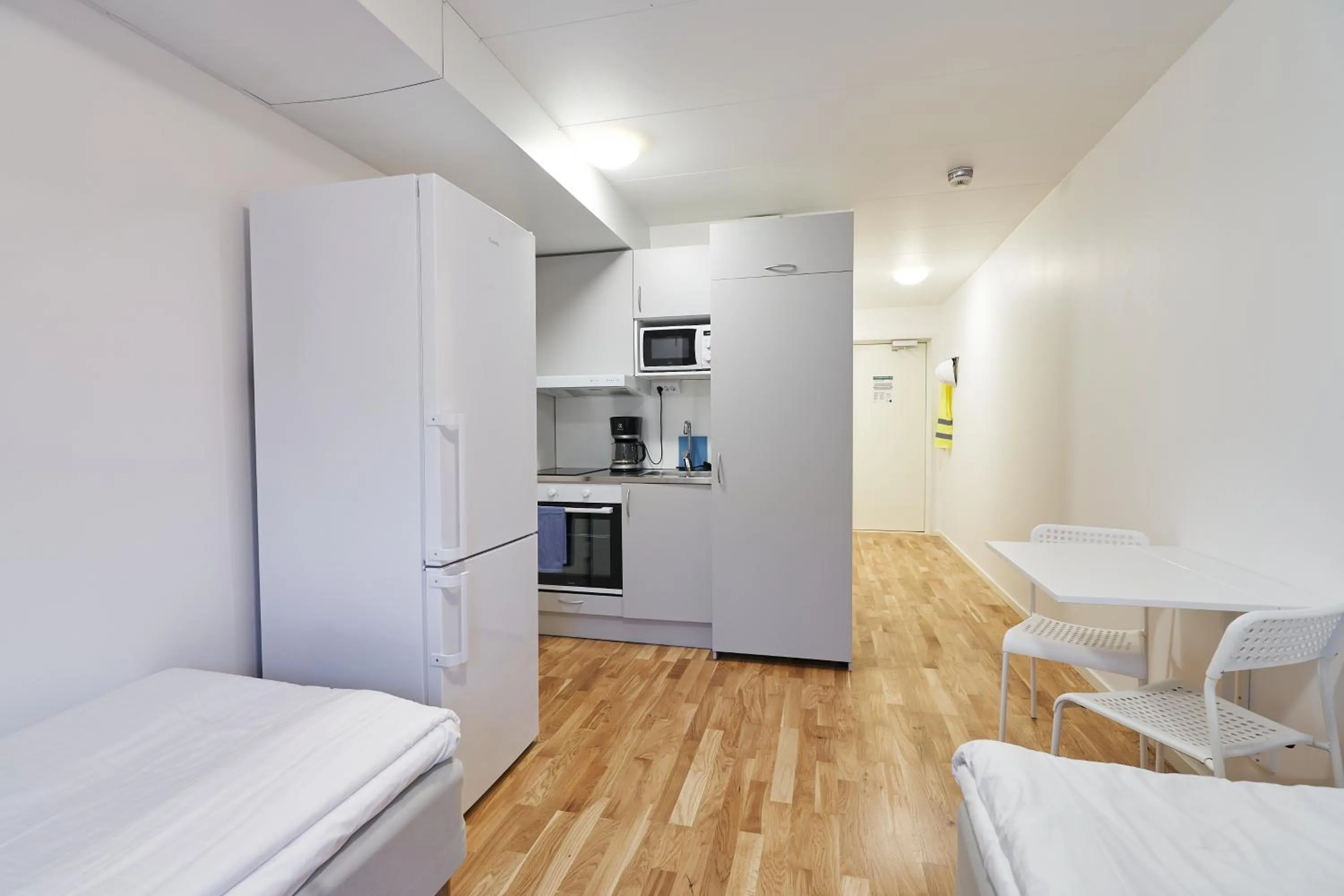 Bed in Bålsta Apartment Hotel