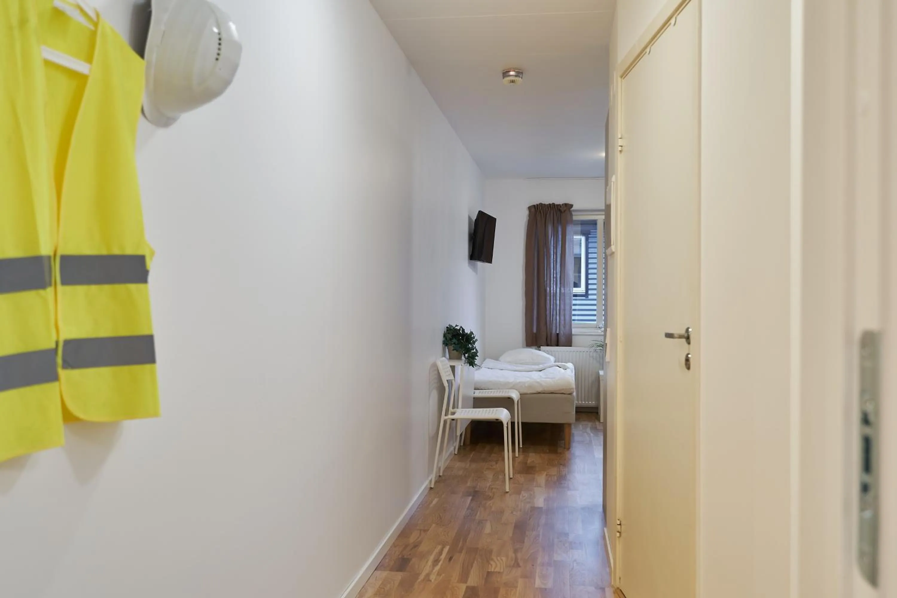 Bed in Bålsta Apartment Hotel