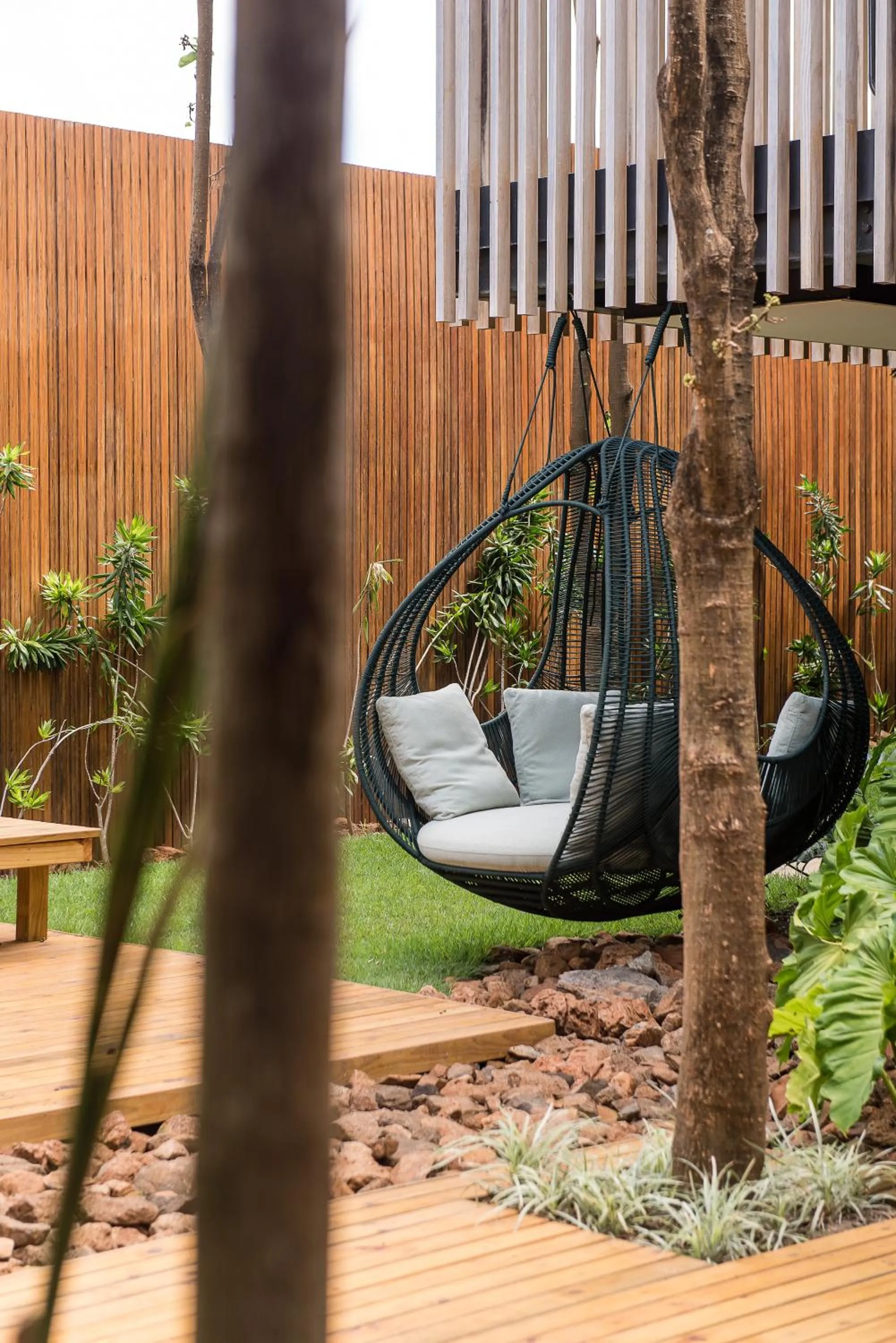 Garden in Pousada Maria Flor