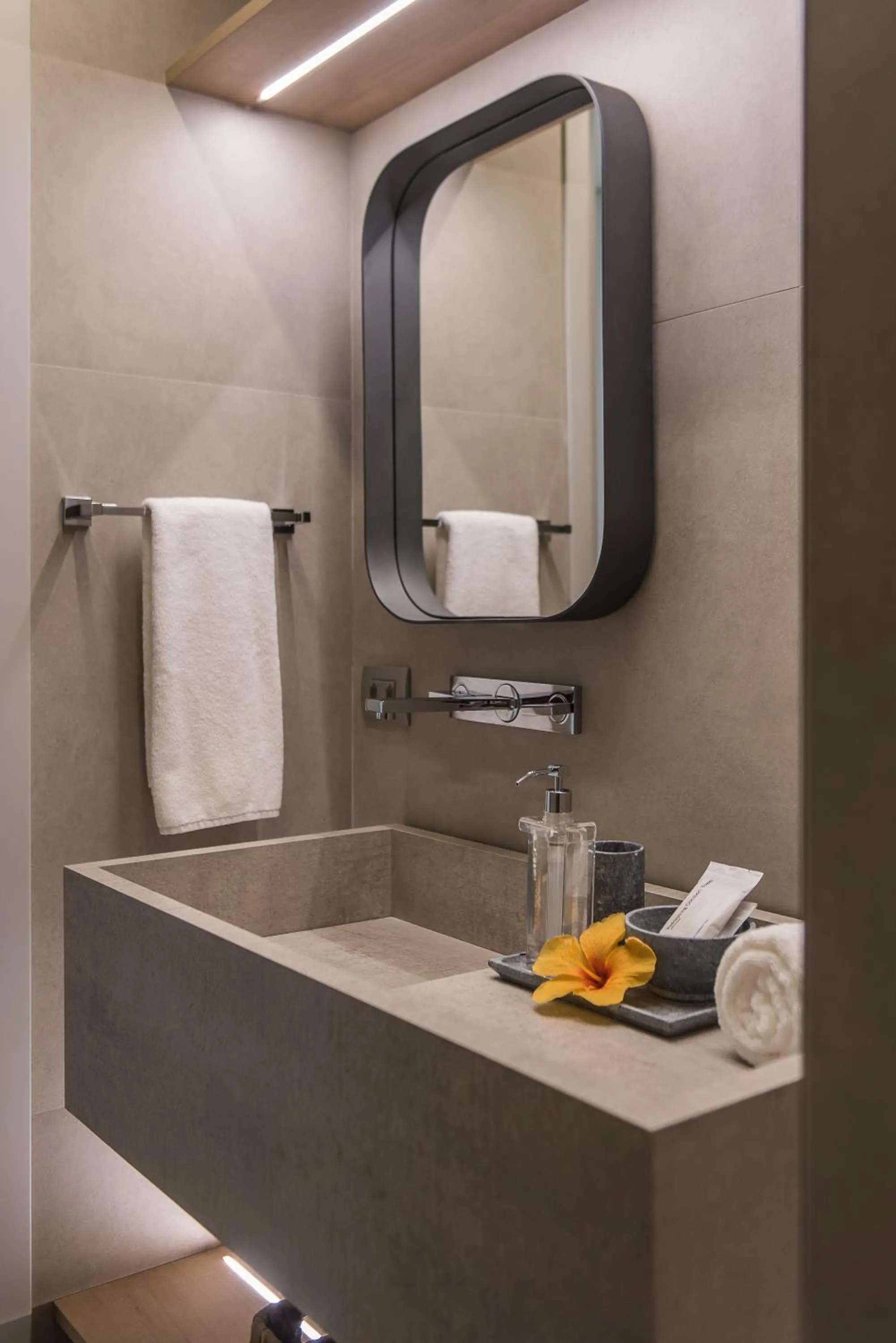 Bathroom in Pousada Maria Flor