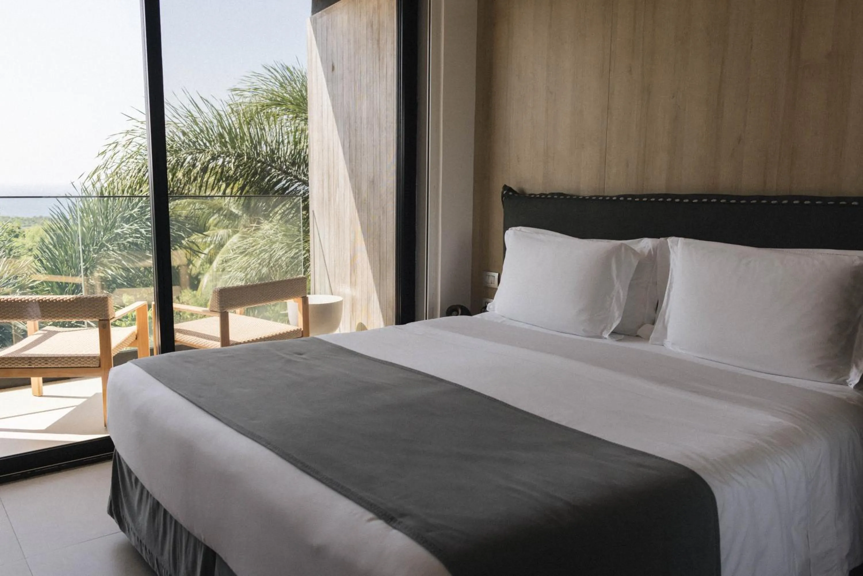 Bed in Pousada Maria Flor