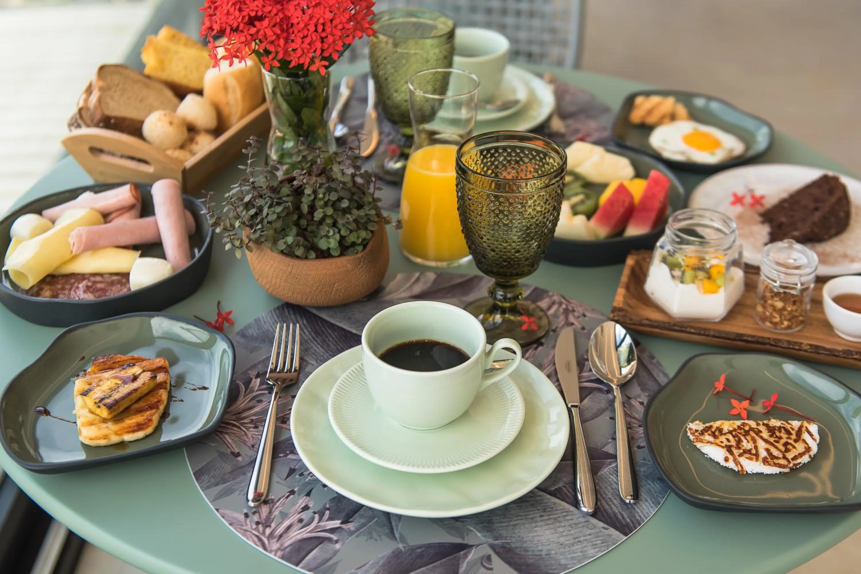 Breakfast in Pousada Maria Flor