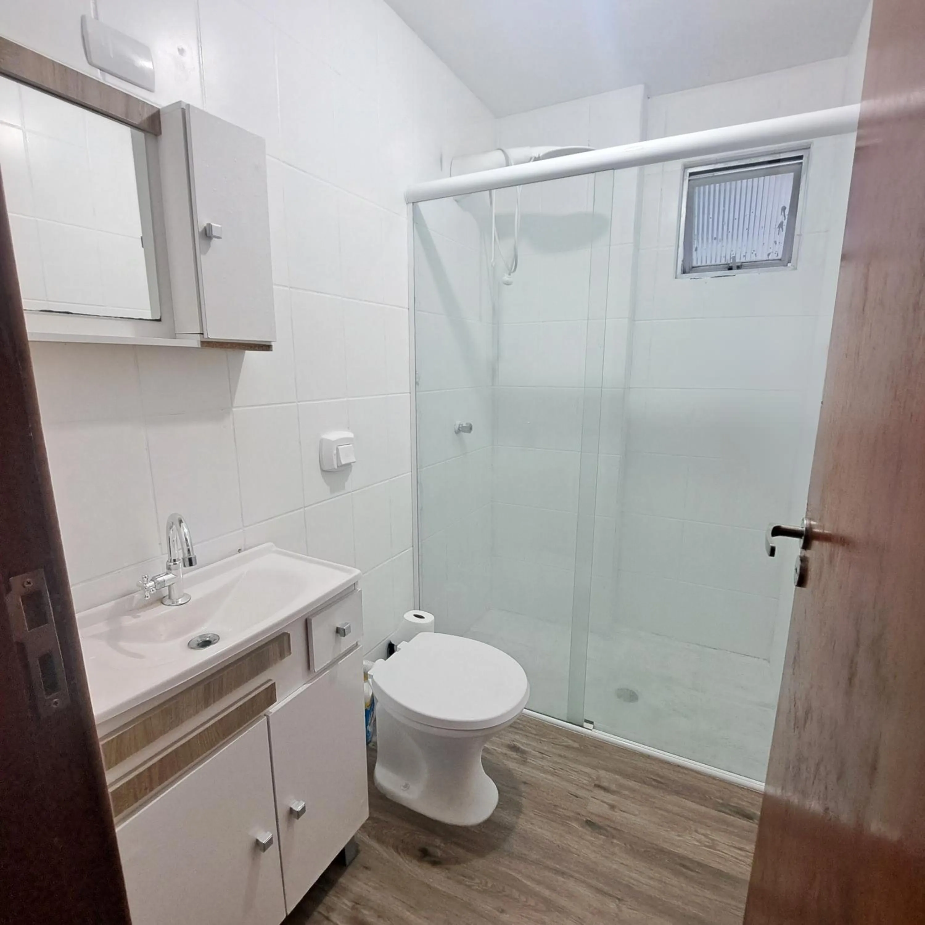 Bathroom in Apartamento Temporada Balneário Camboriú