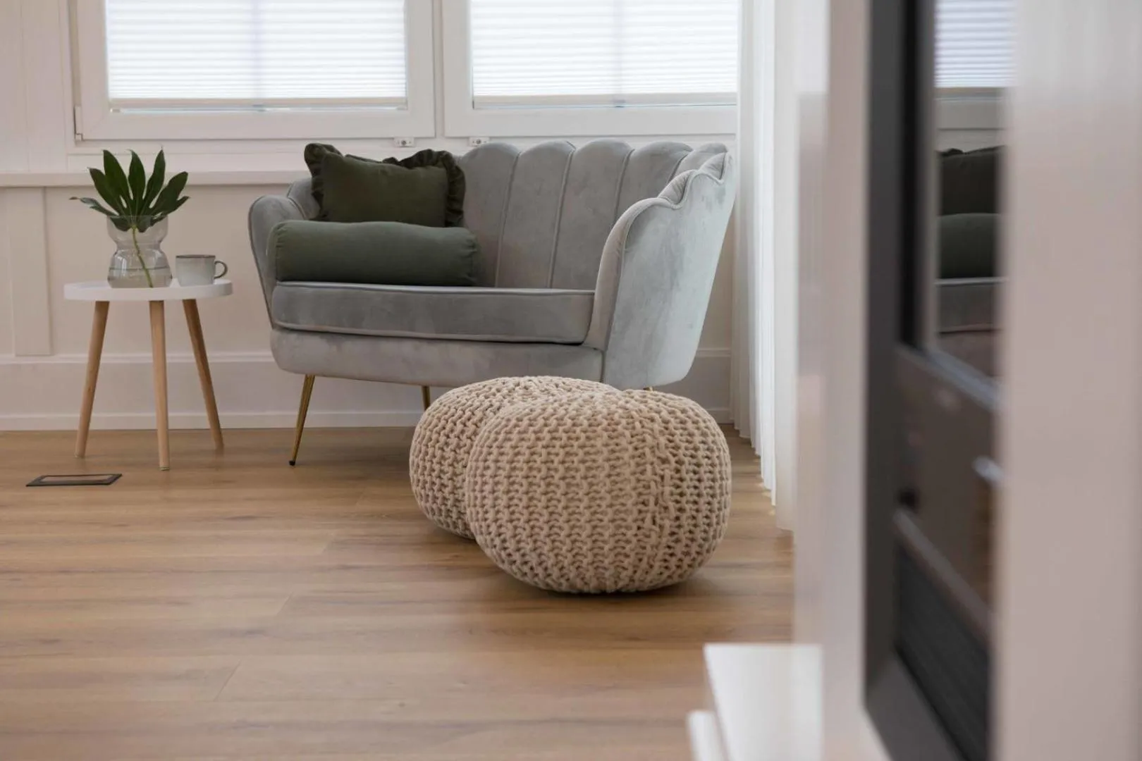 Seating area in Mały Sopot Boutique