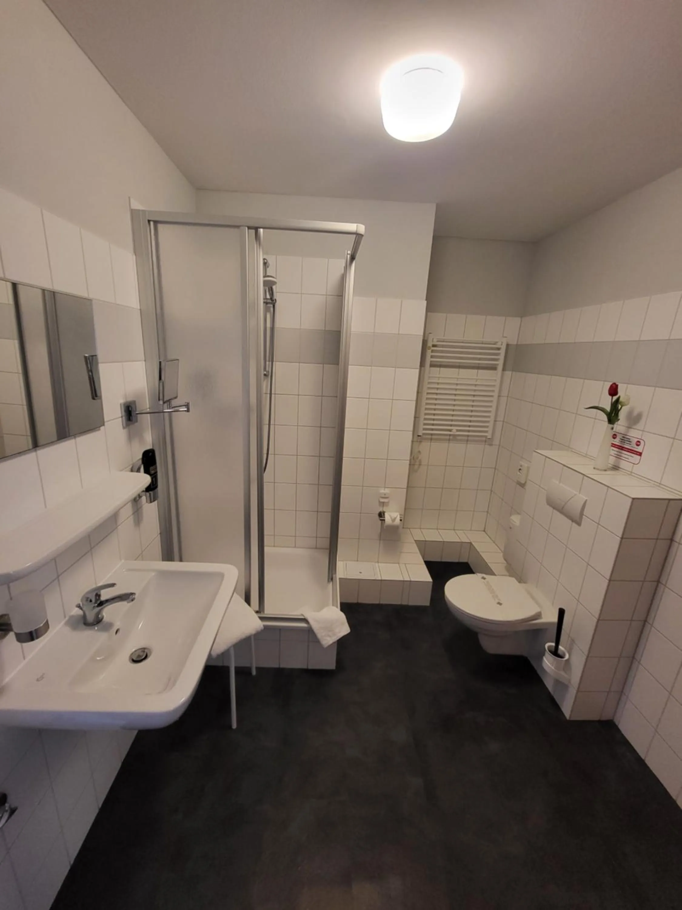 Bathroom in Hotel am Schlosspark