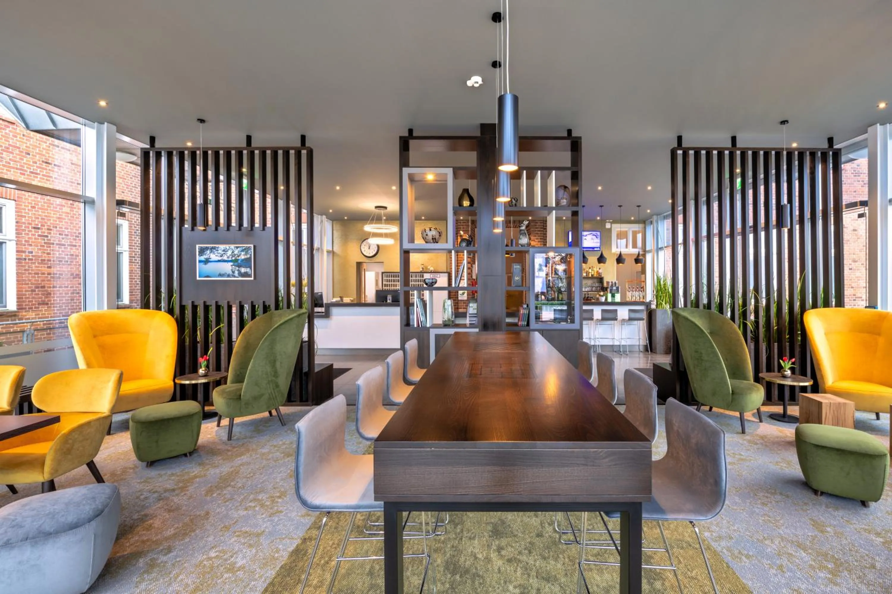 Lounge or bar in Hotel am Schlosspark