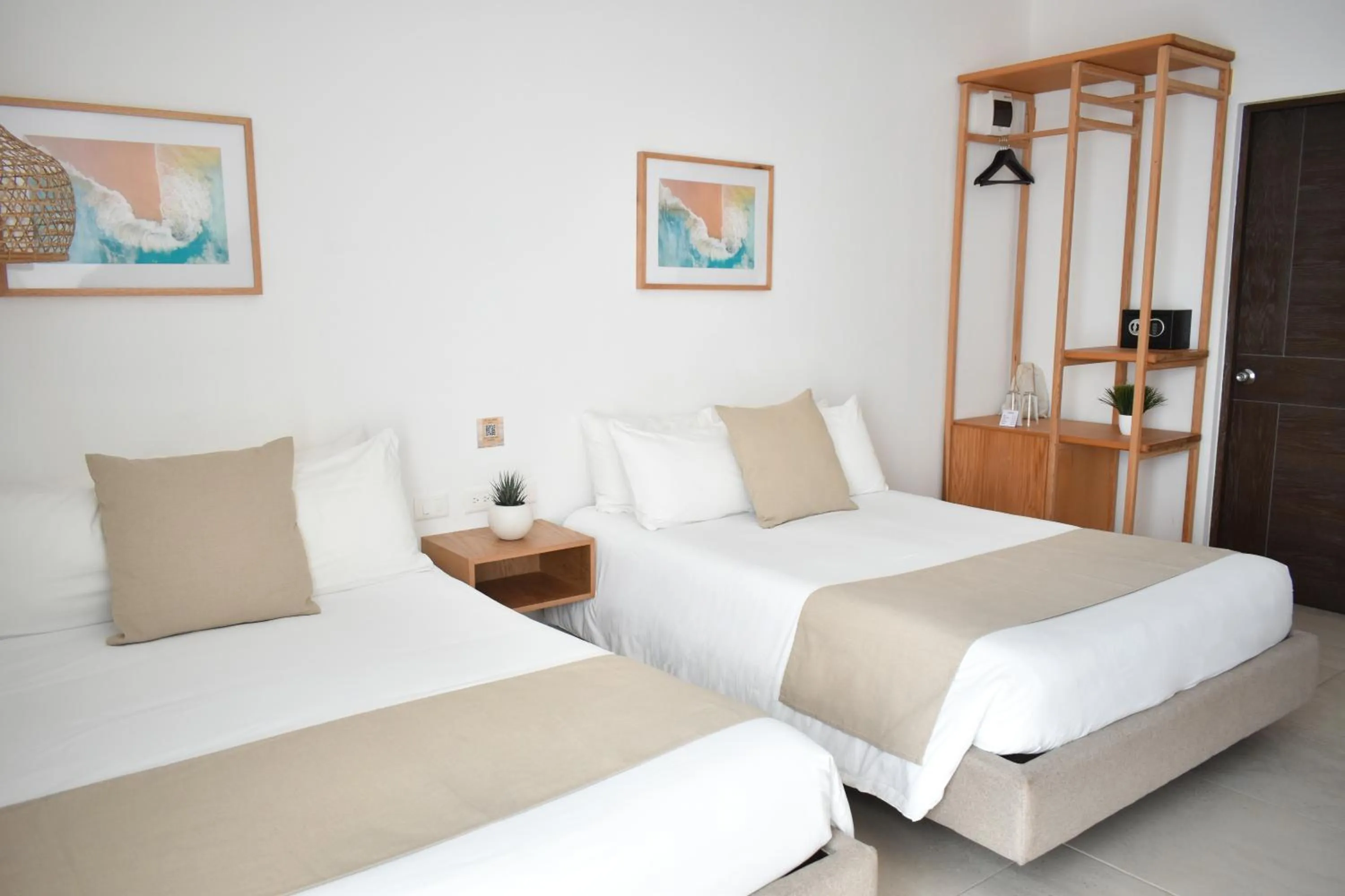 Bed in Terrasse Hotel Playa del Carmen