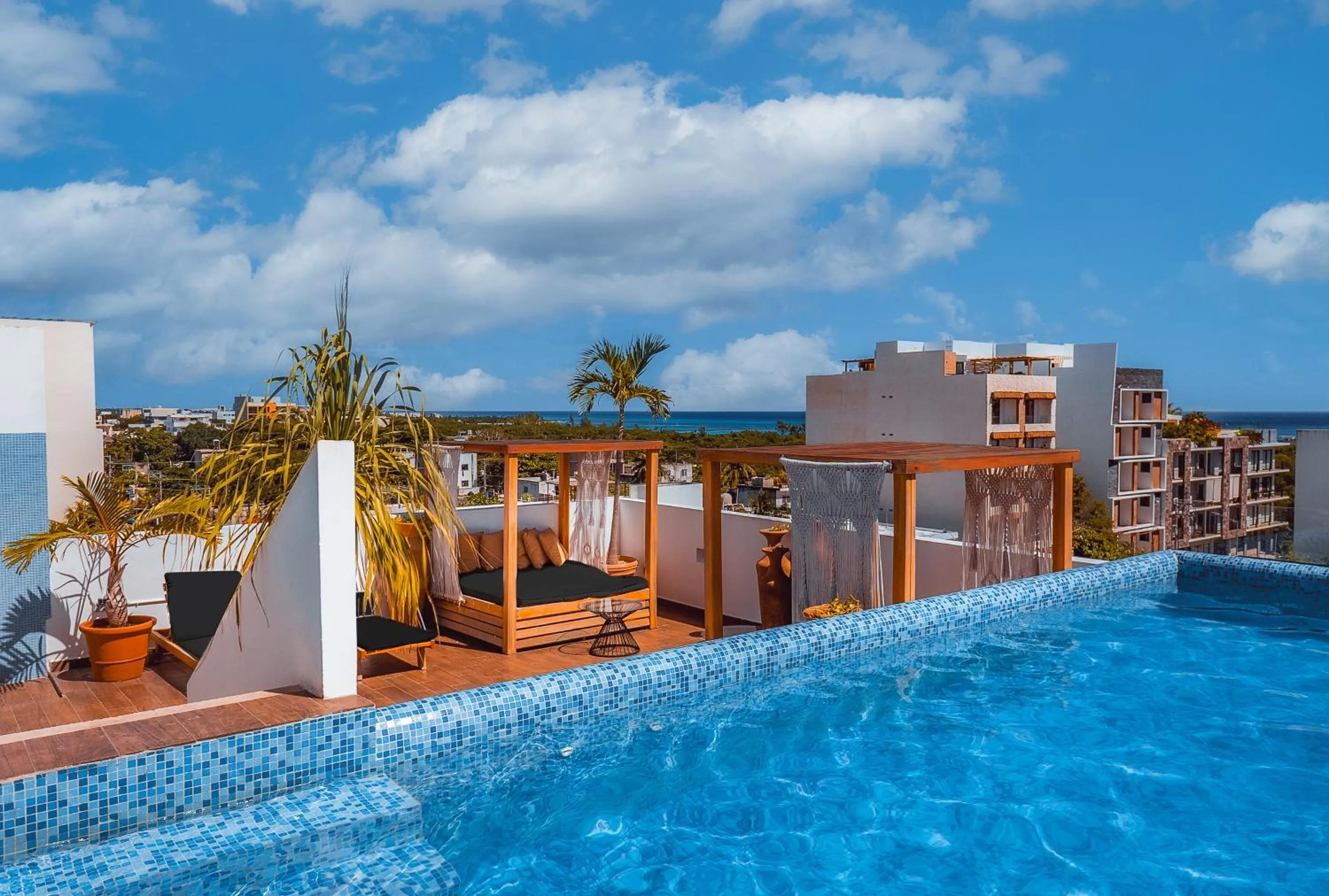 Day in Terrasse Hotel Playa del Carmen