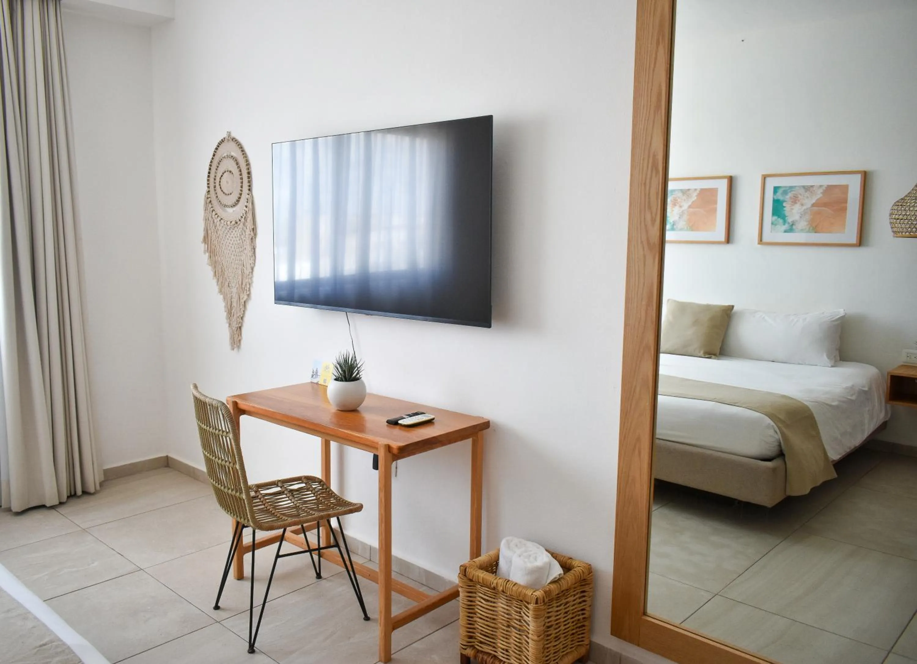 Bed in Terrasse Hotel Playa del Carmen