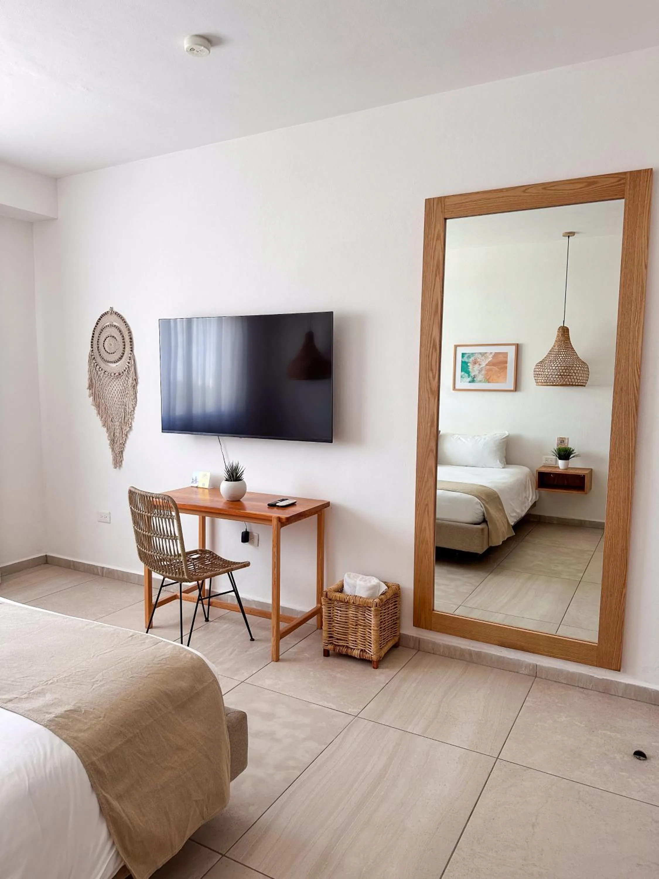 Bed in Terrasse Hotel Playa del Carmen