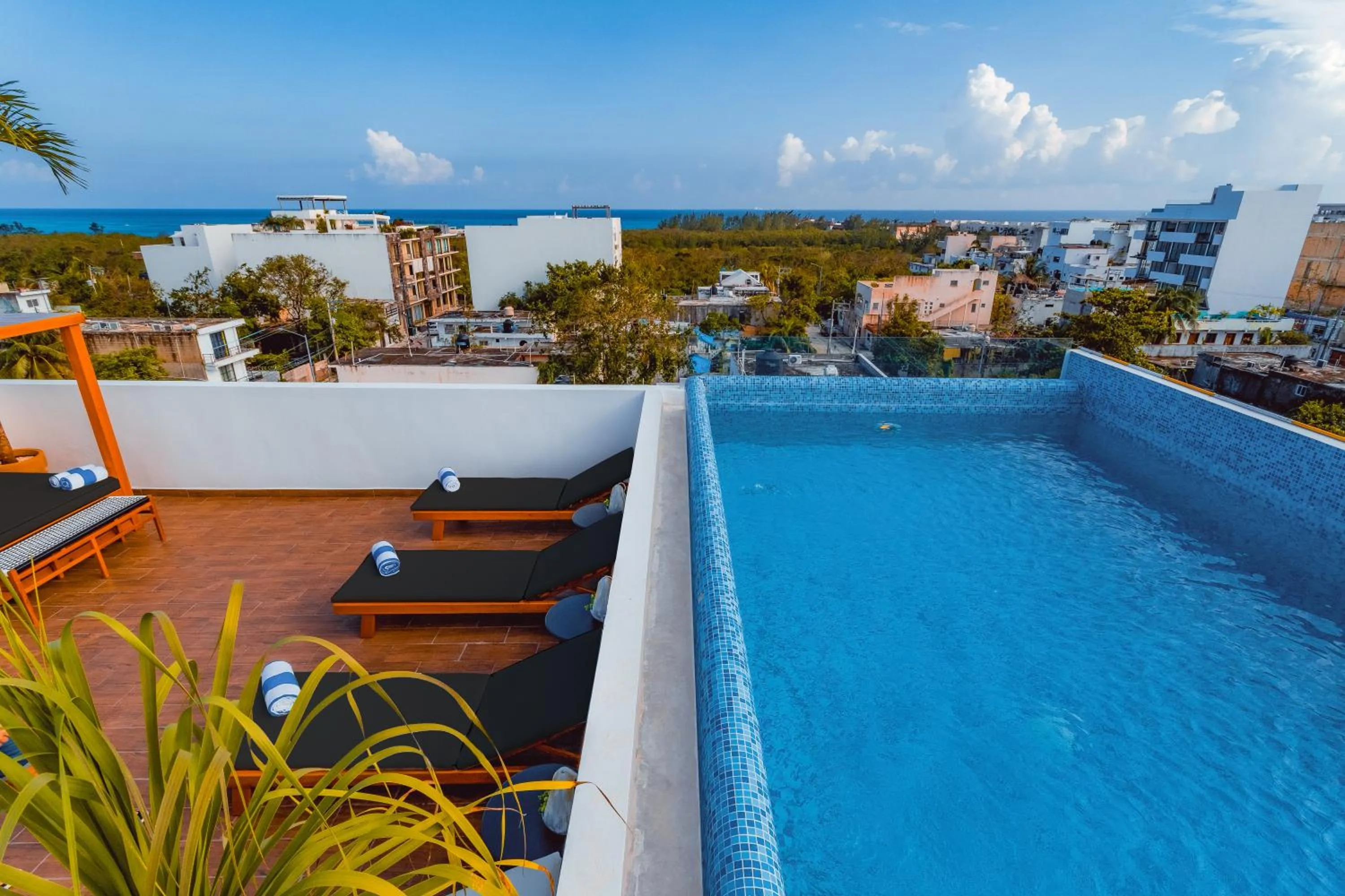 Day in Terrasse Hotel Playa del Carmen