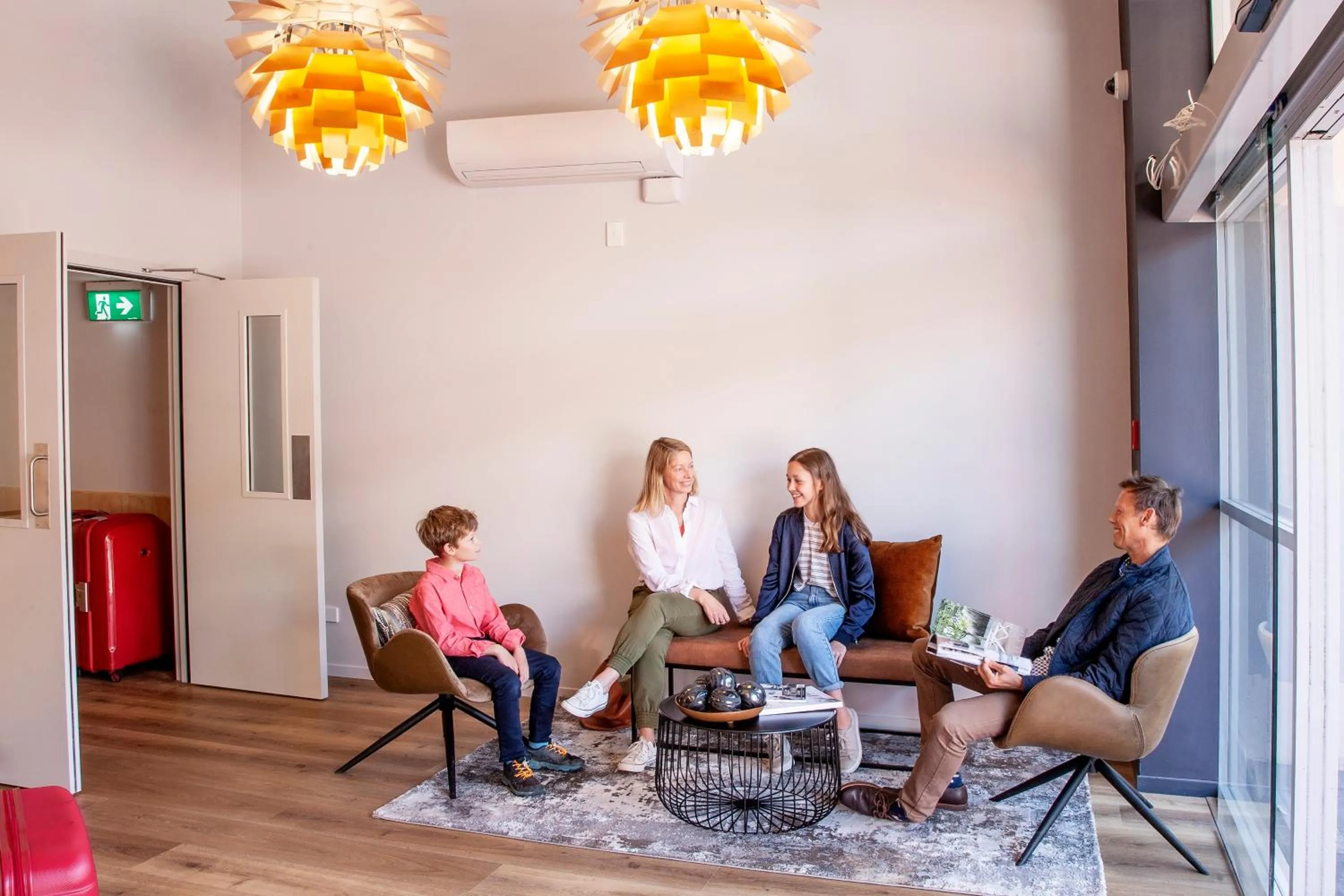 Lobby or reception in Sojourn Apartment Hotel - Riddiford