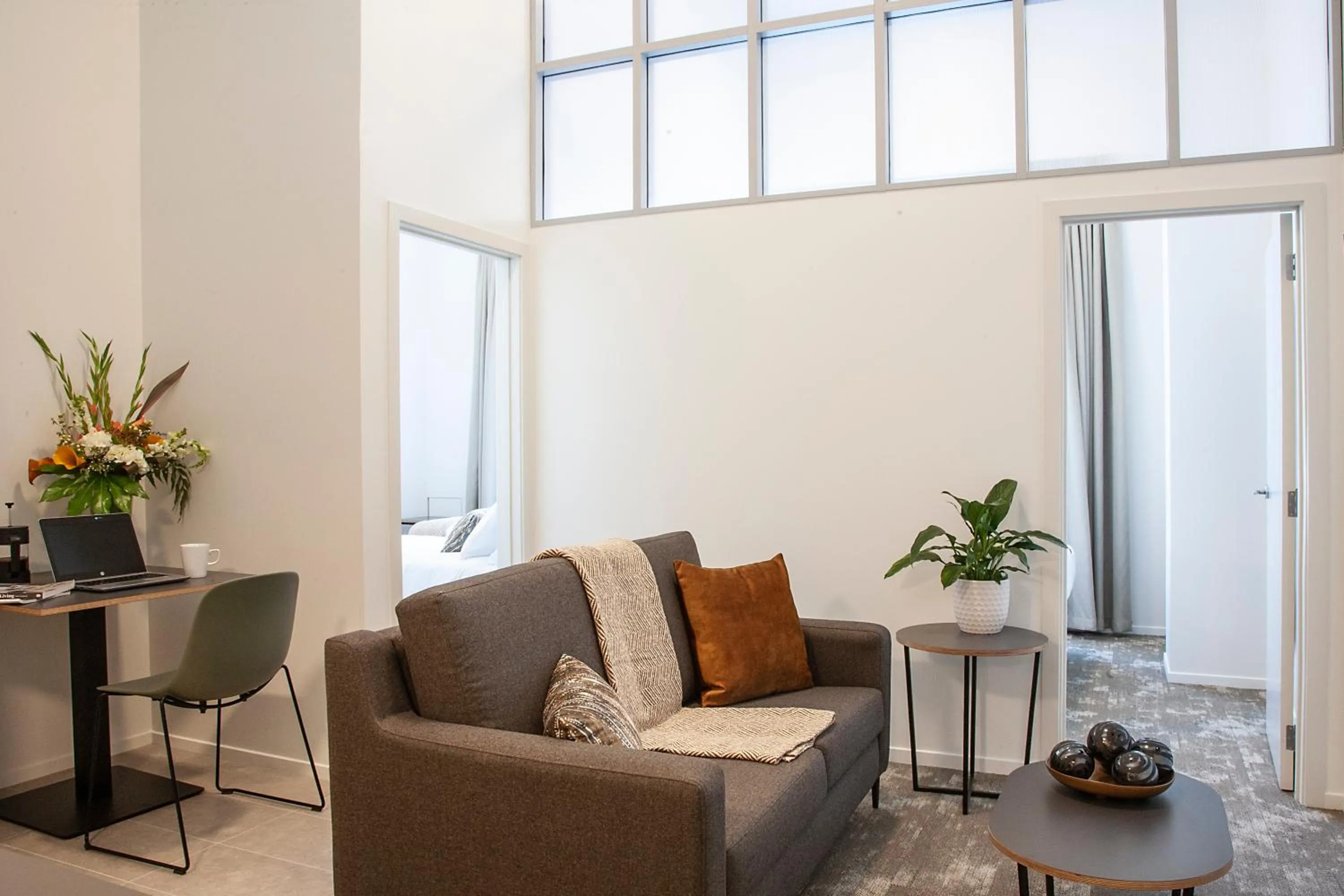 Living room in Sojourn Apartment Hotel - Riddiford