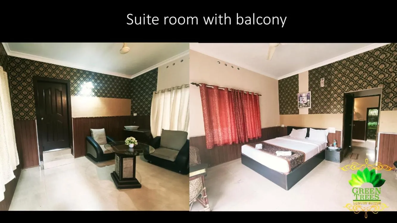 Bed in Green Trees Munnar