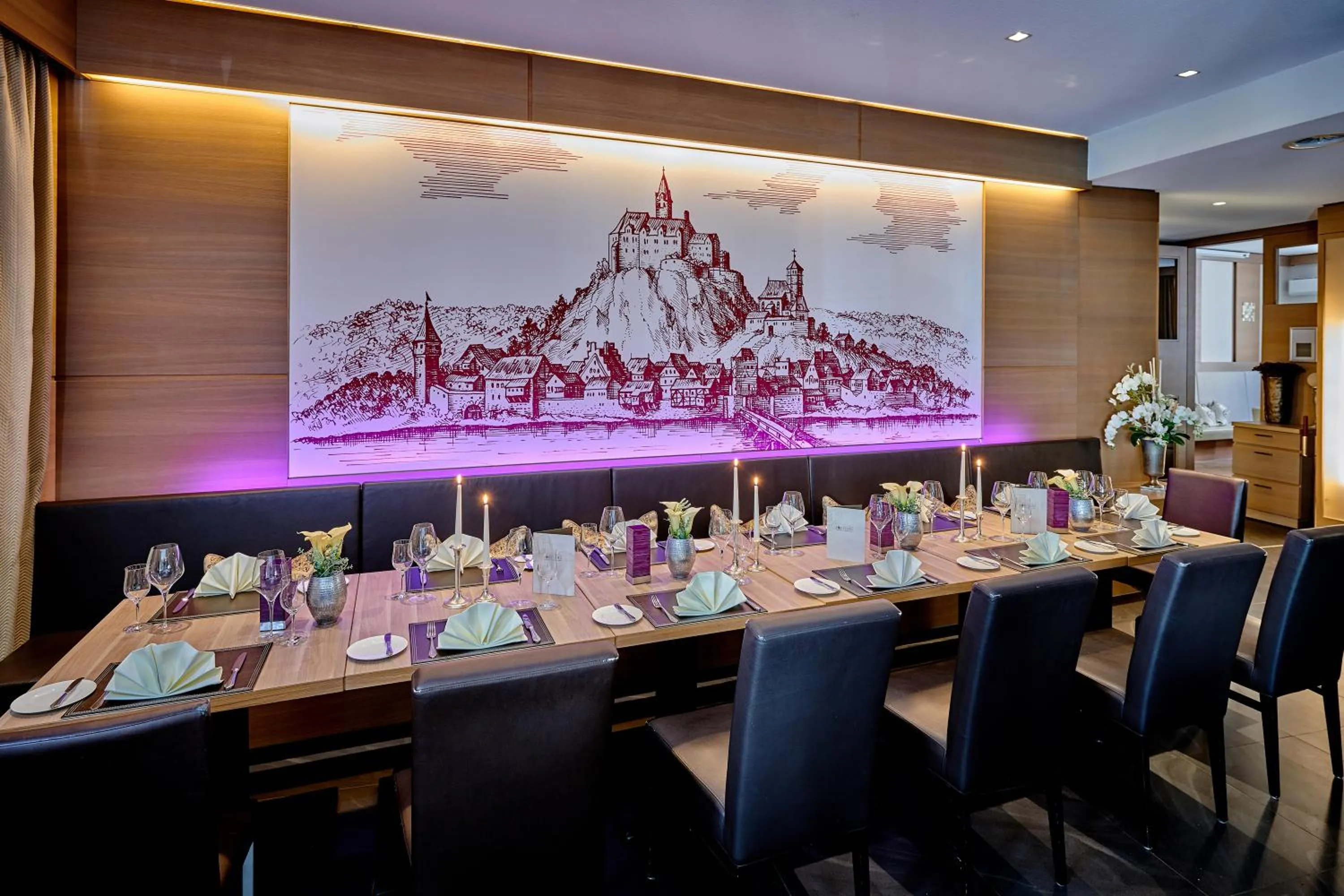 Food and drinks in Posthotel Walhalla Regensburg Ost