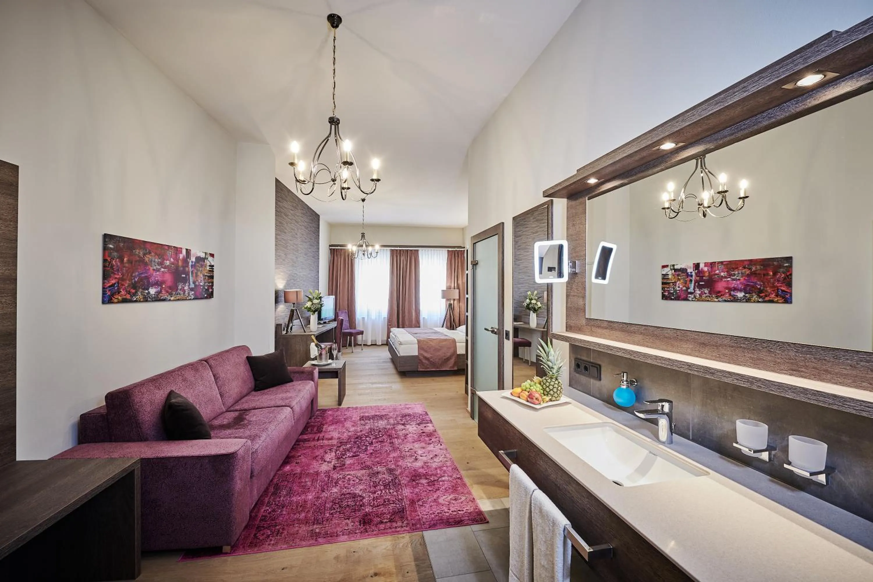 Photo of the whole room in Posthotel Walhalla Regensburg Ost