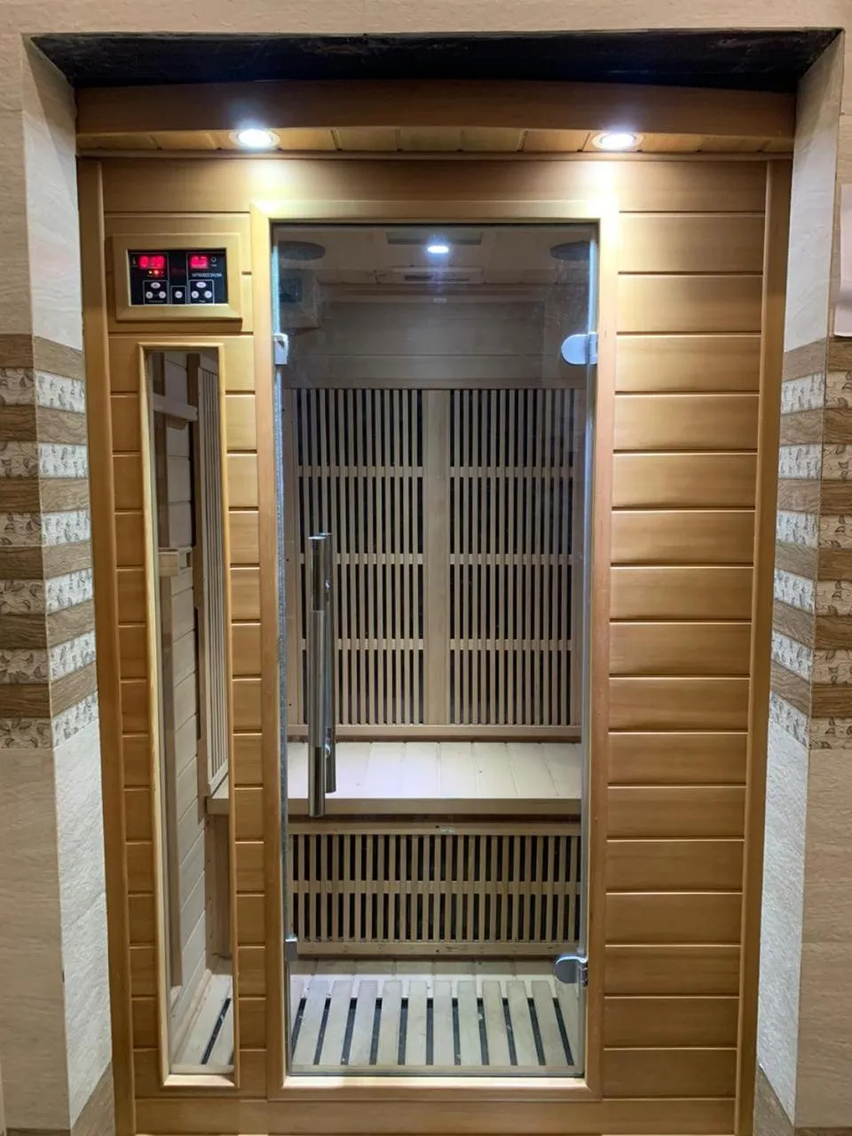 Steam room in Igatpuri Hills Retreat