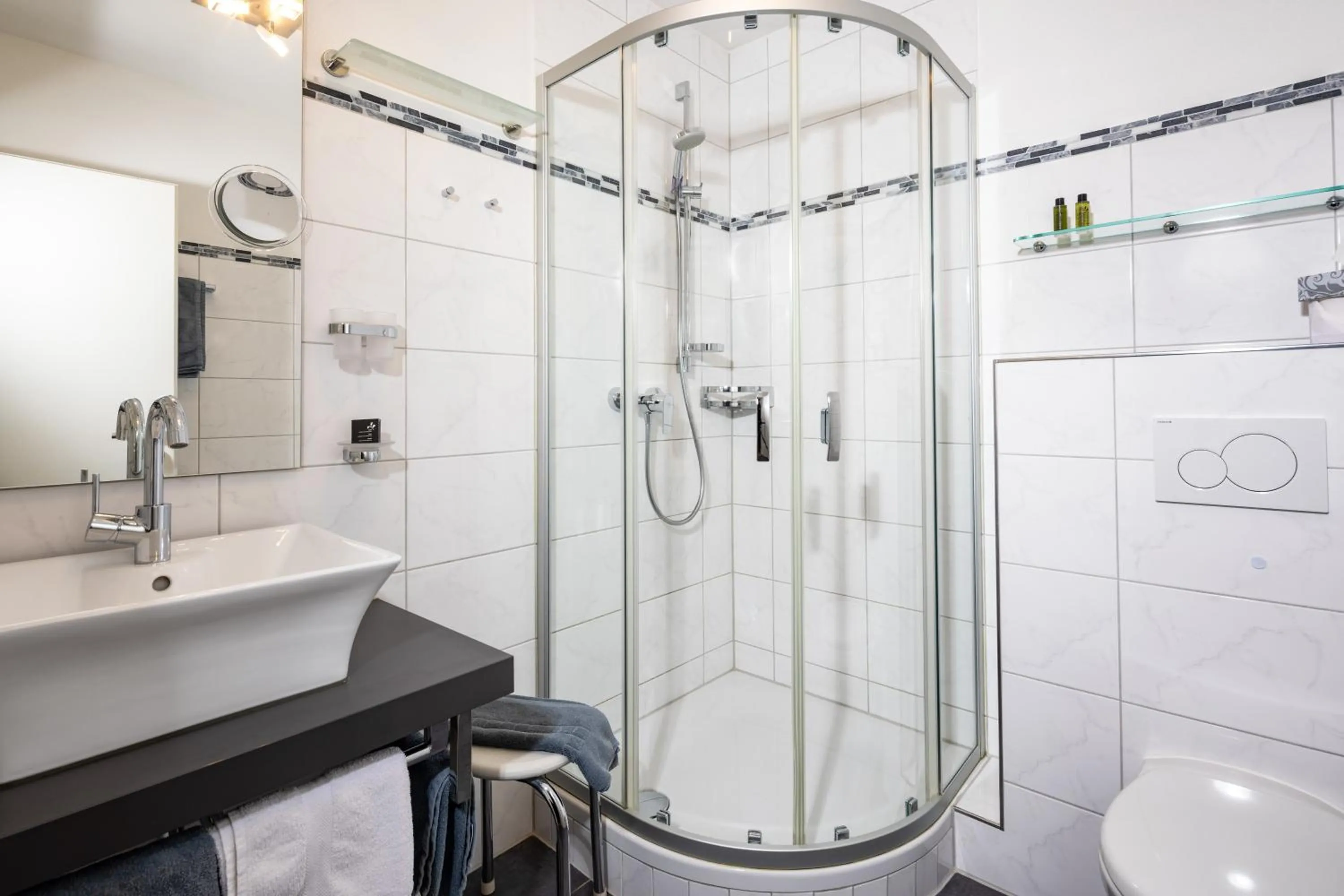 Shower in Hubertus Appartements Inzell