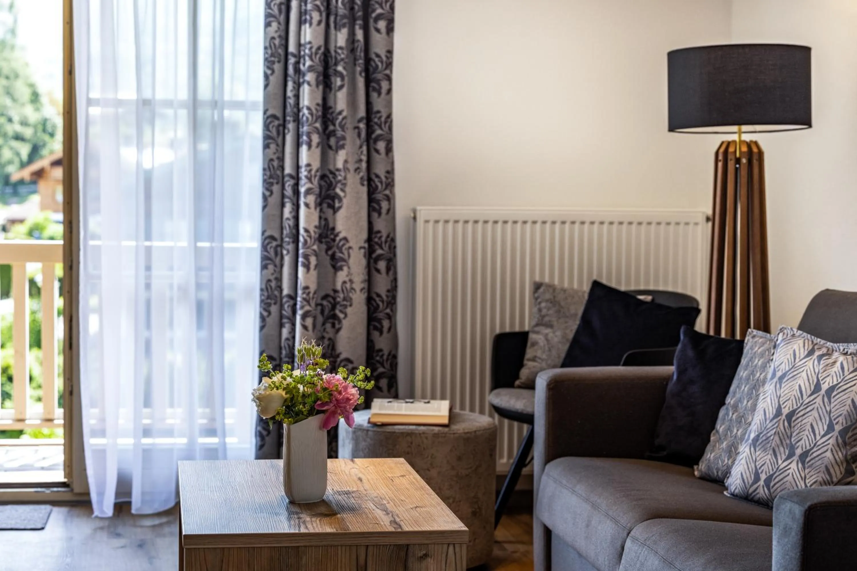 Living room in Hubertus Appartements Inzell