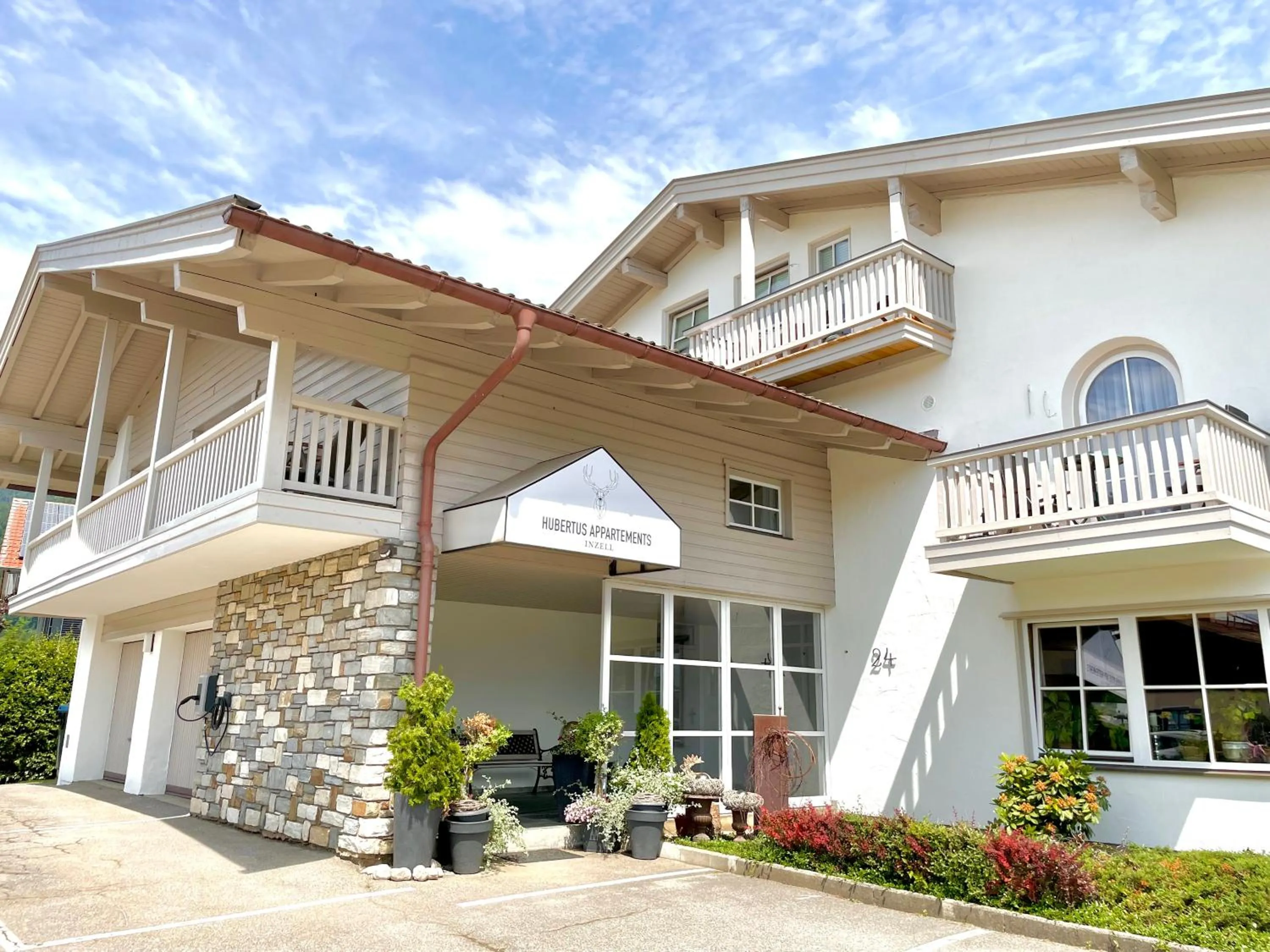 Property building in Hubertus Appartements Inzell