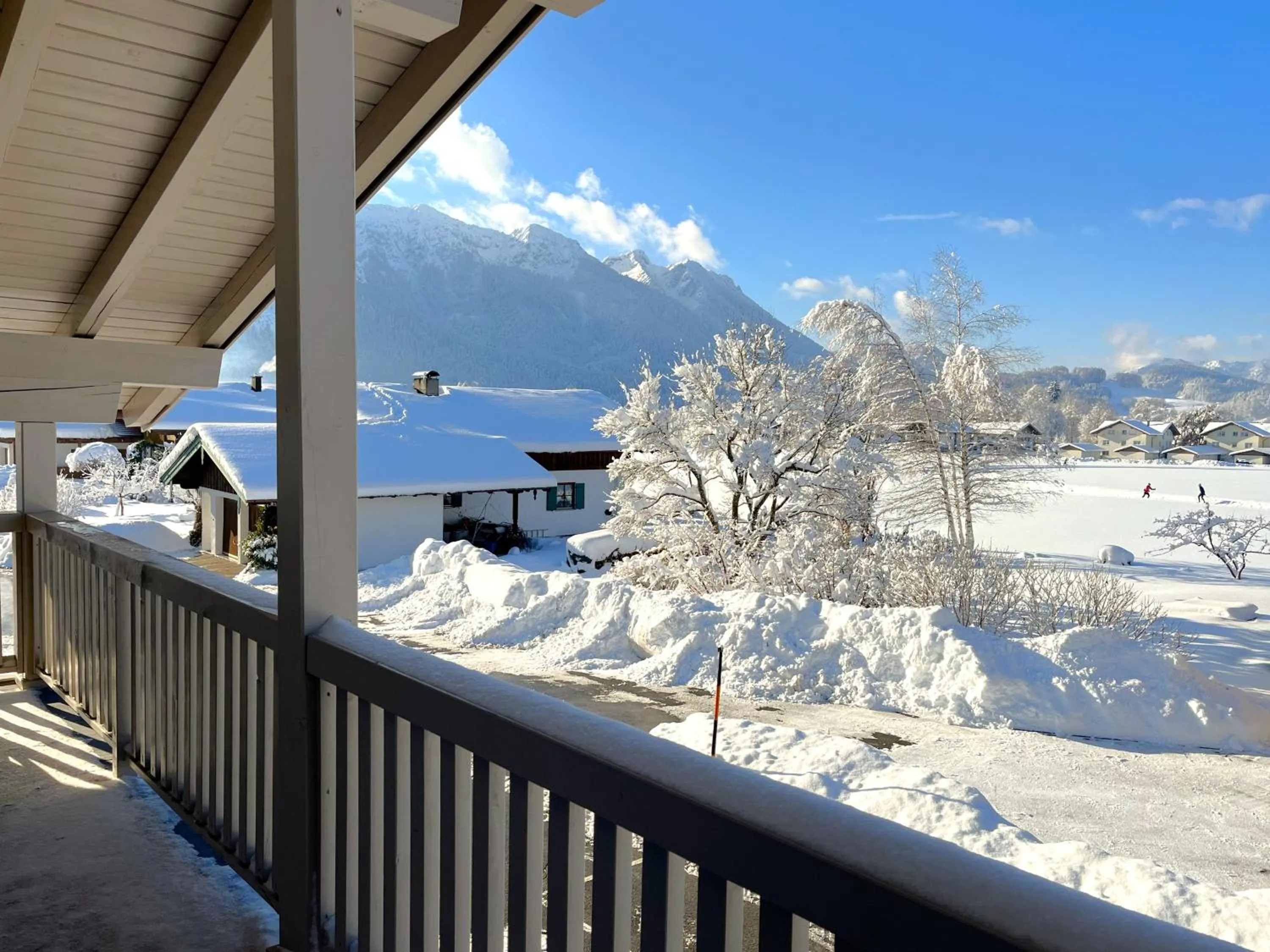 Winter in Hubertus Appartements Inzell