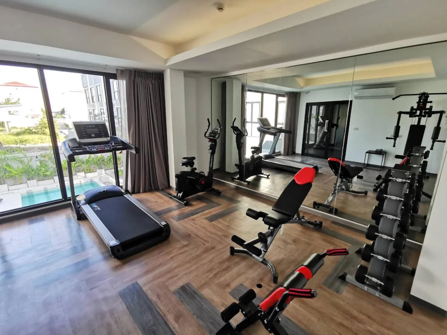 Fitness centre/facilities in Gate43 Airport Hotel