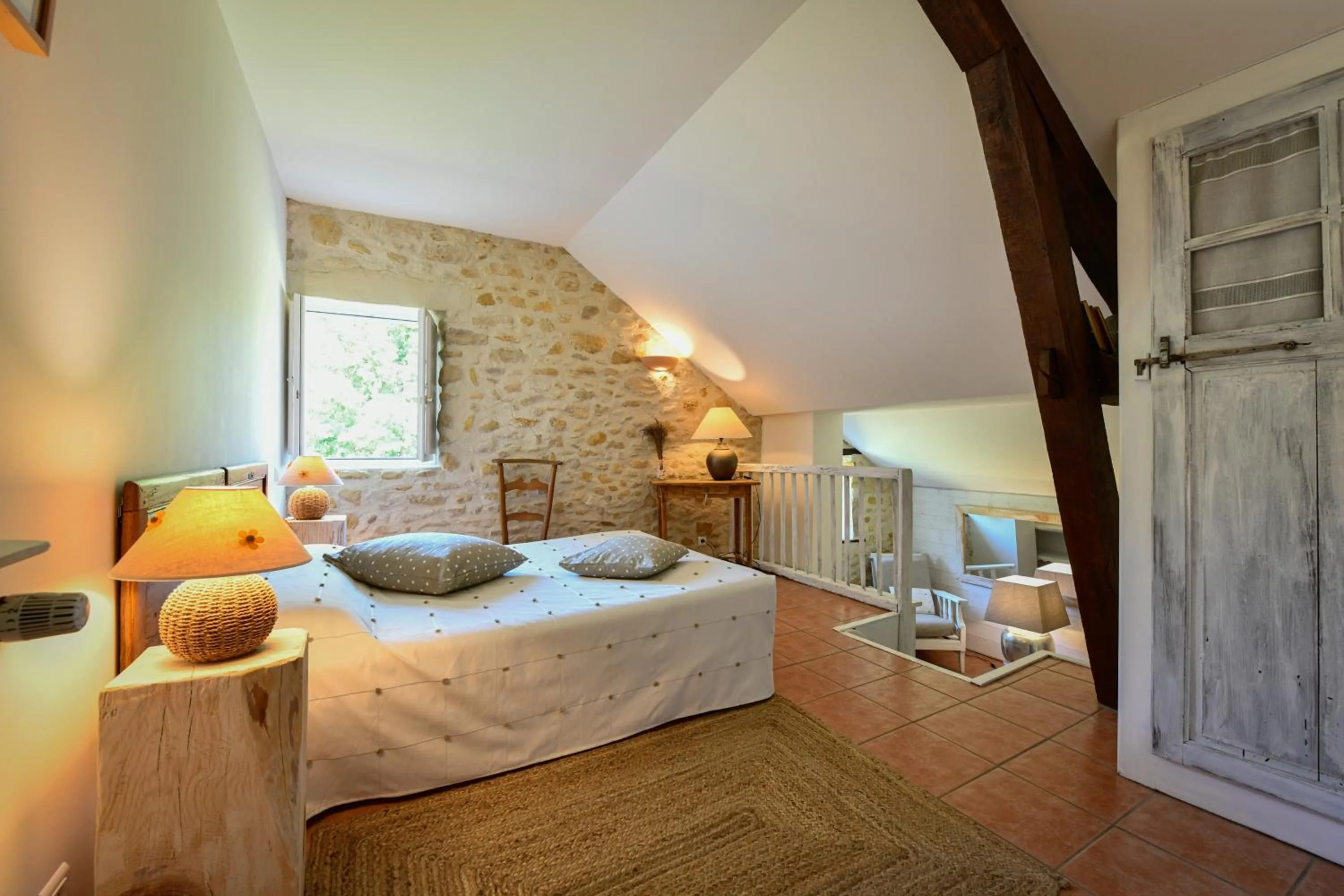 Bed in La Ferme Dagué