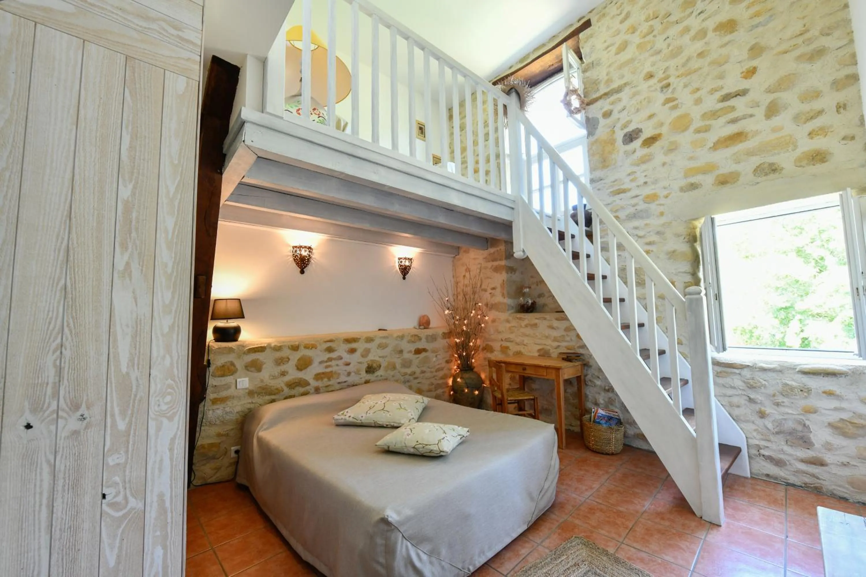 Photo of the whole room, Bed in La Ferme Dagué