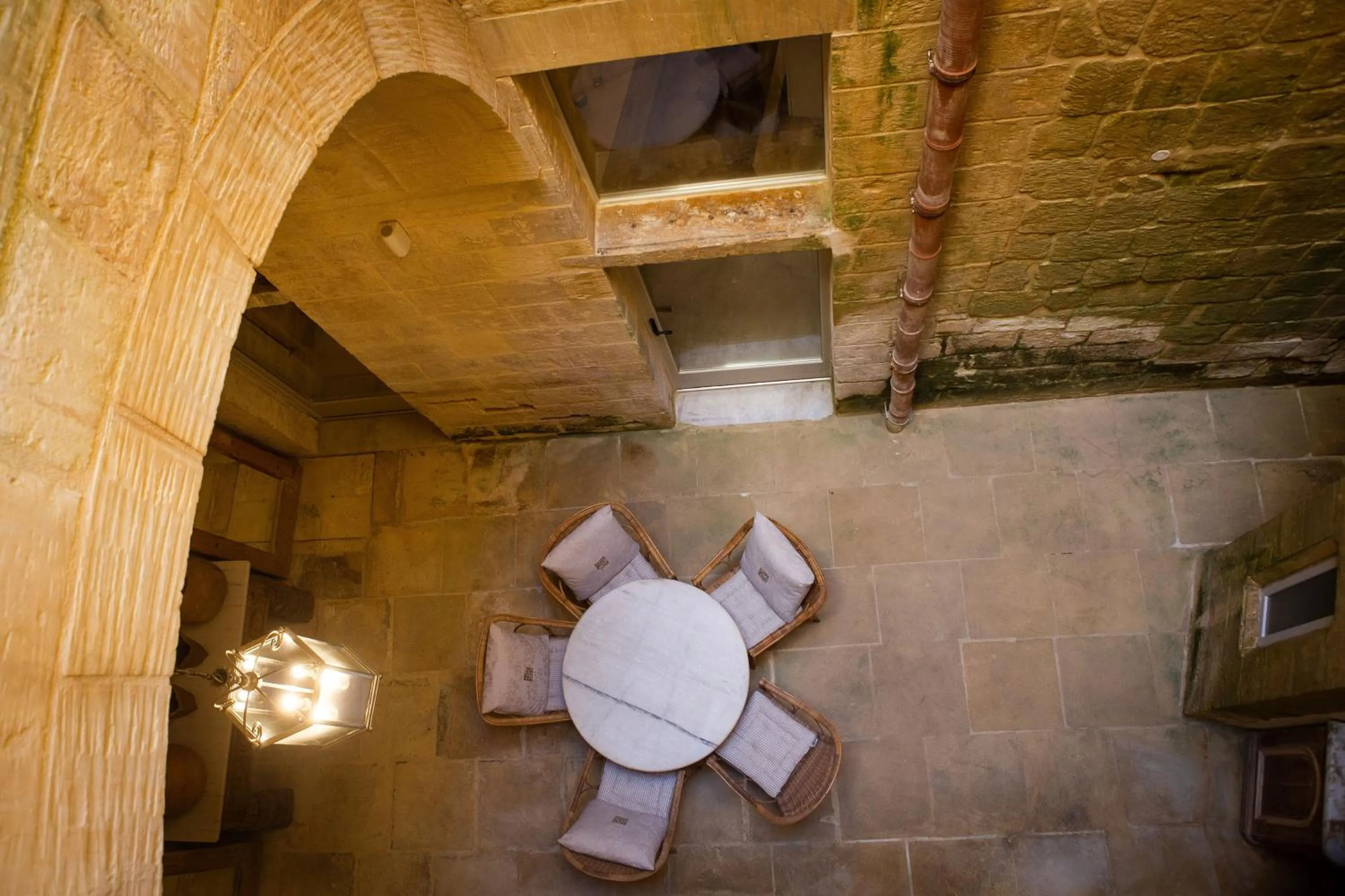 Garden in Palazzino Birgu Host Family Bed and Breakfast