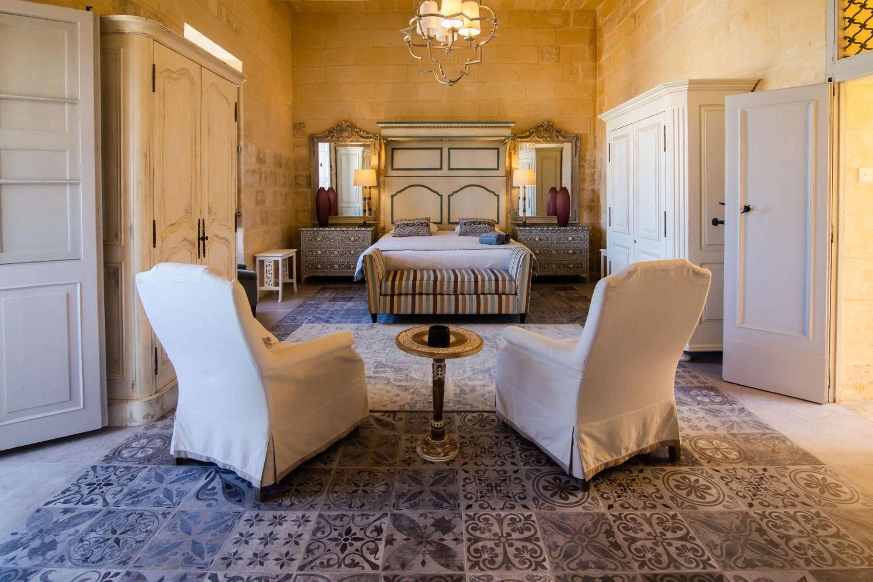 Bedroom in Palazzino Birgu Host Family Bed and Breakfast