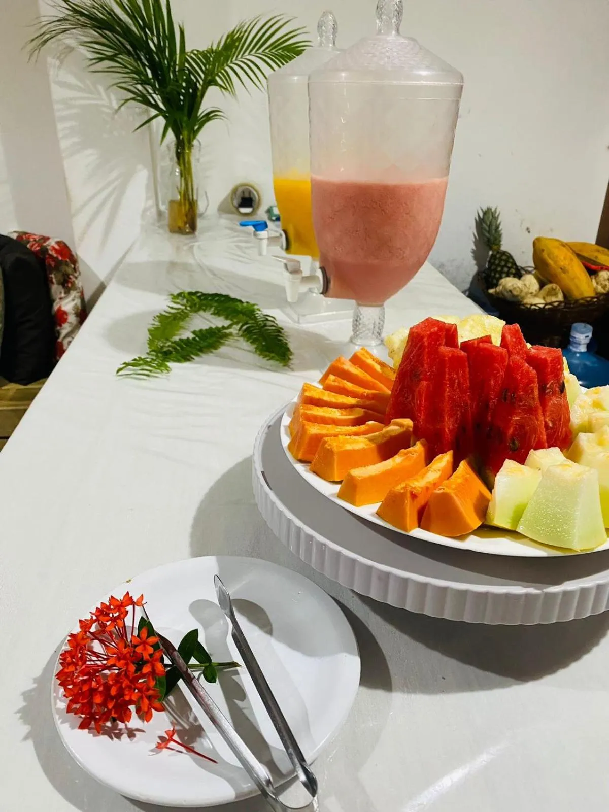 Breakfast in Pousada Ponta da Baleia