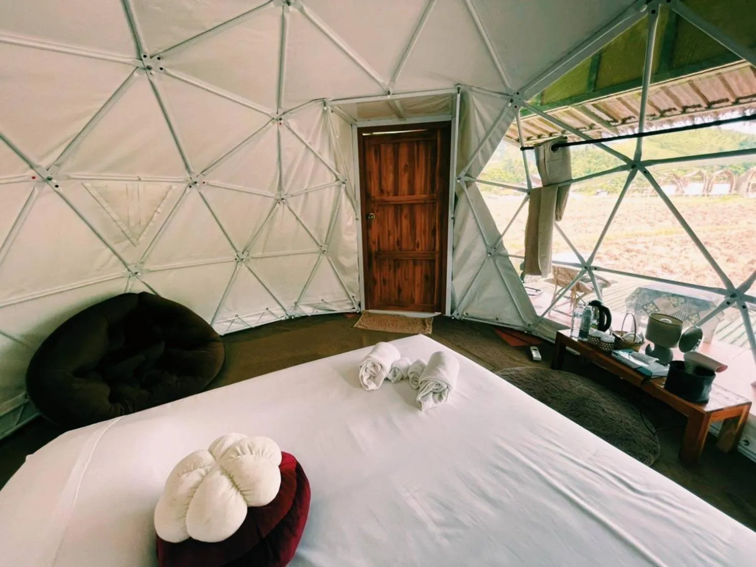 Bed in สะปันดีวิว Sapan Dee View บ่อเกลือ น่าน