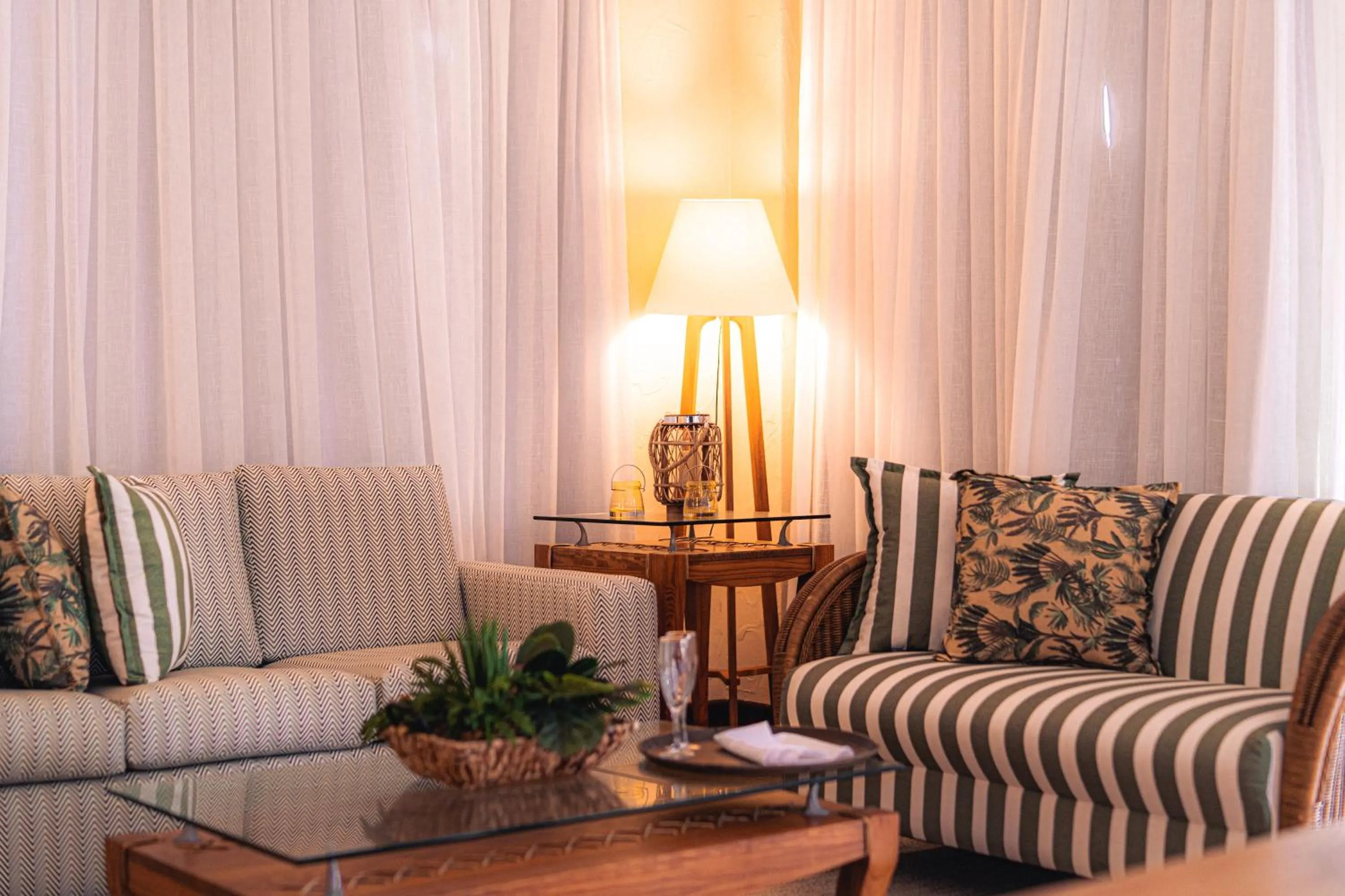 Living room in Sun City Rota das Emoções