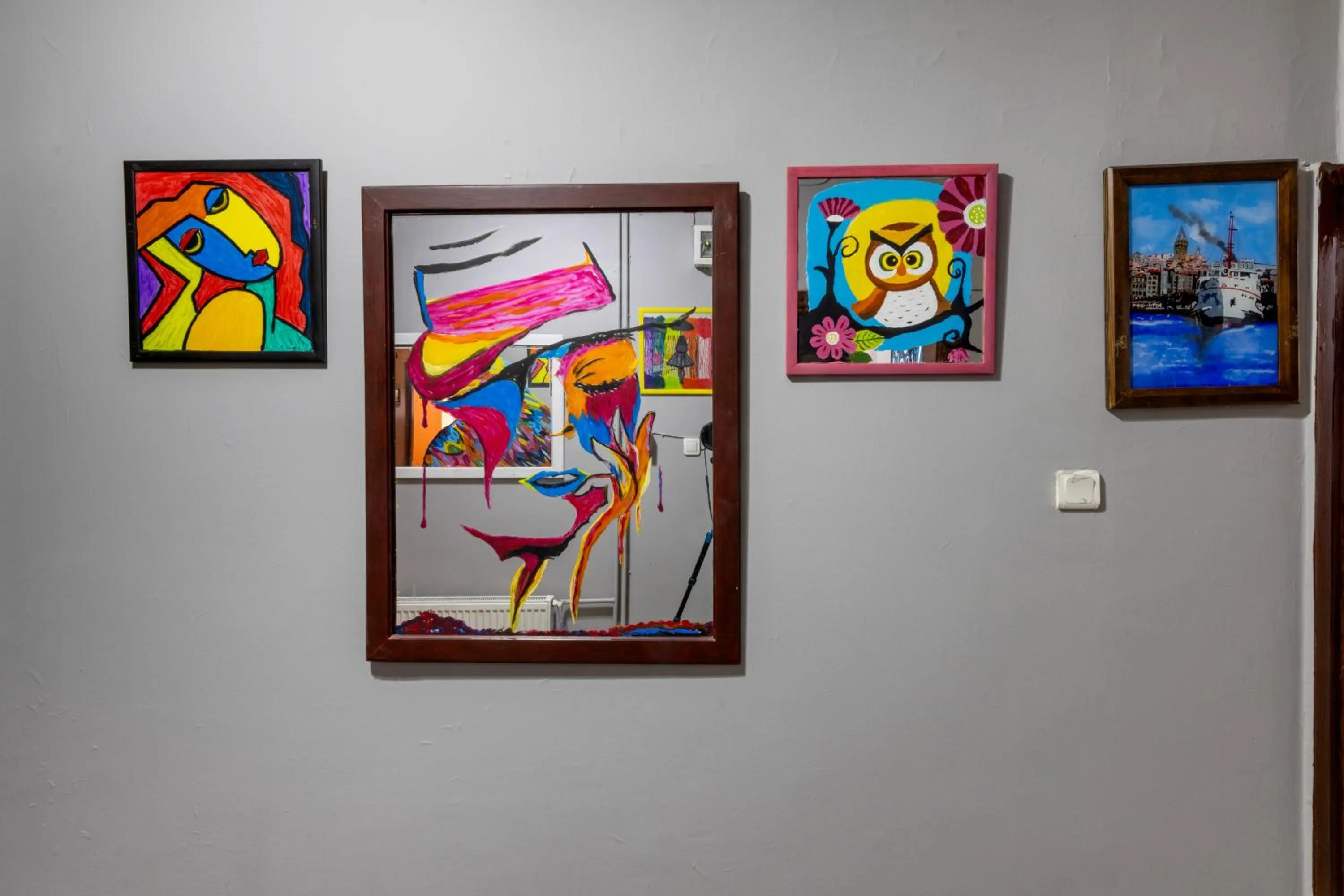 Decorative detail in Bahaus Guesthouse Hostel