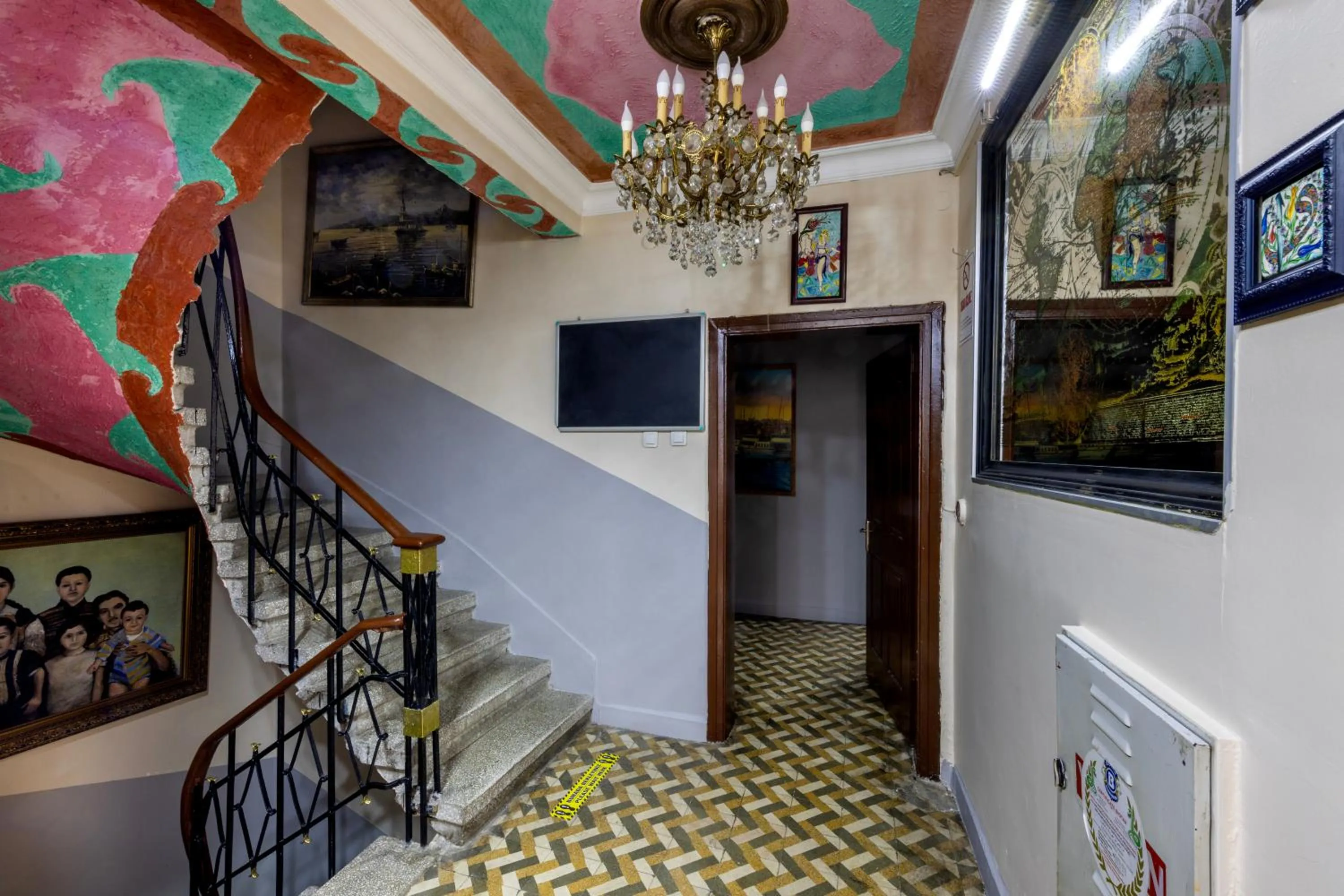 Decorative detail in Bahaus Guesthouse Hostel