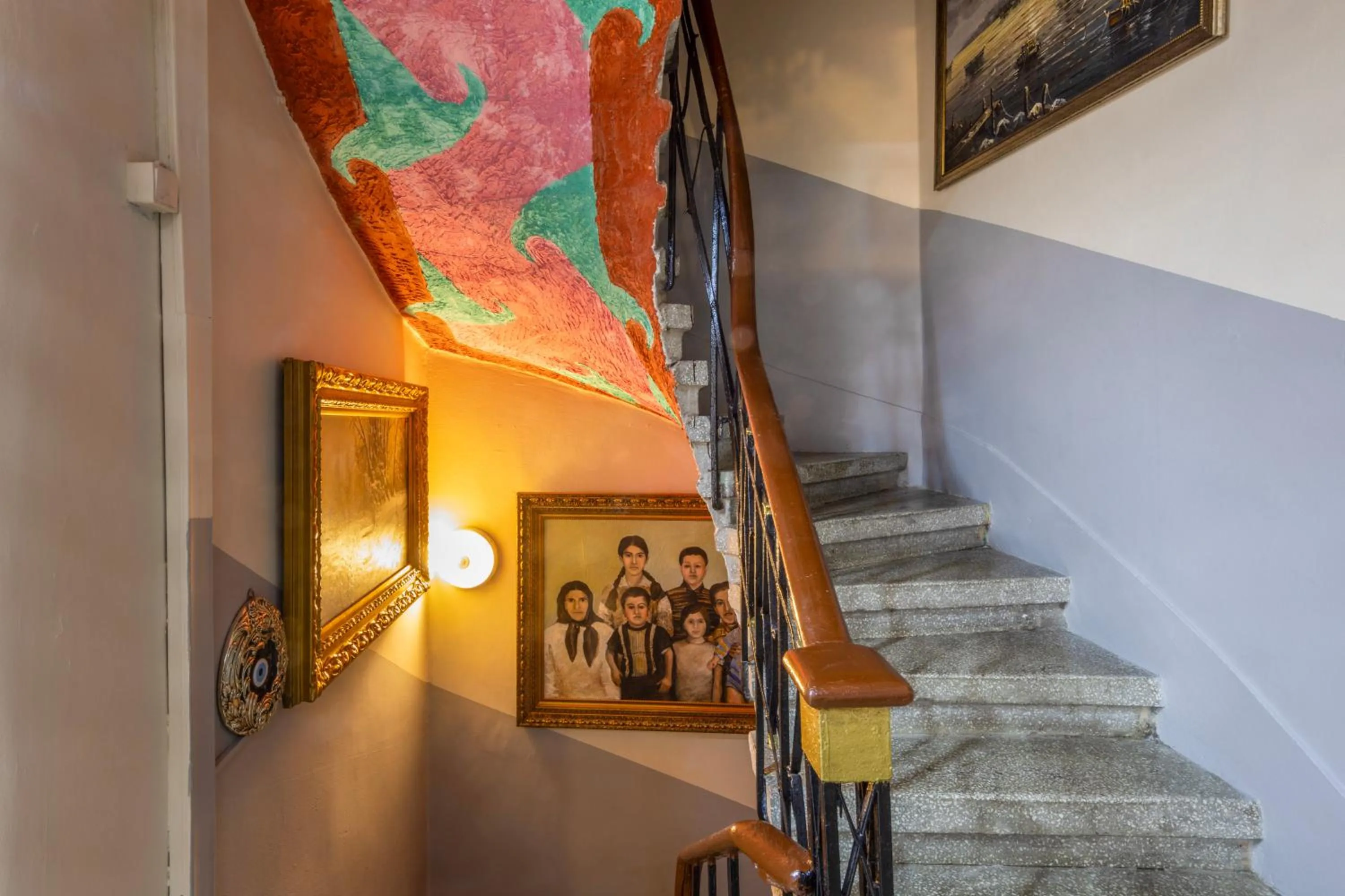 Decorative detail in Bahaus Guesthouse Hostel