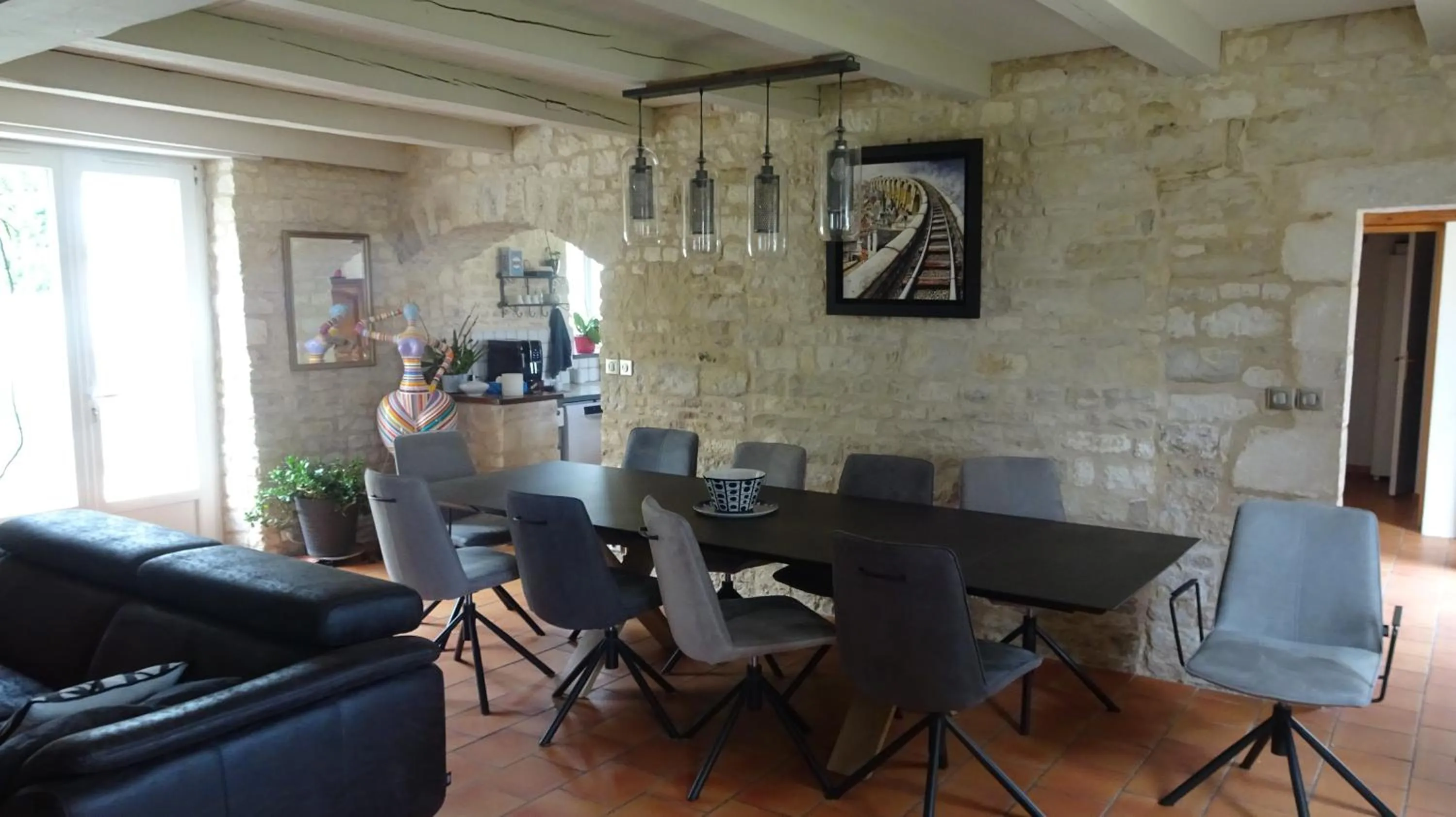 Dining area in Campagne Océan